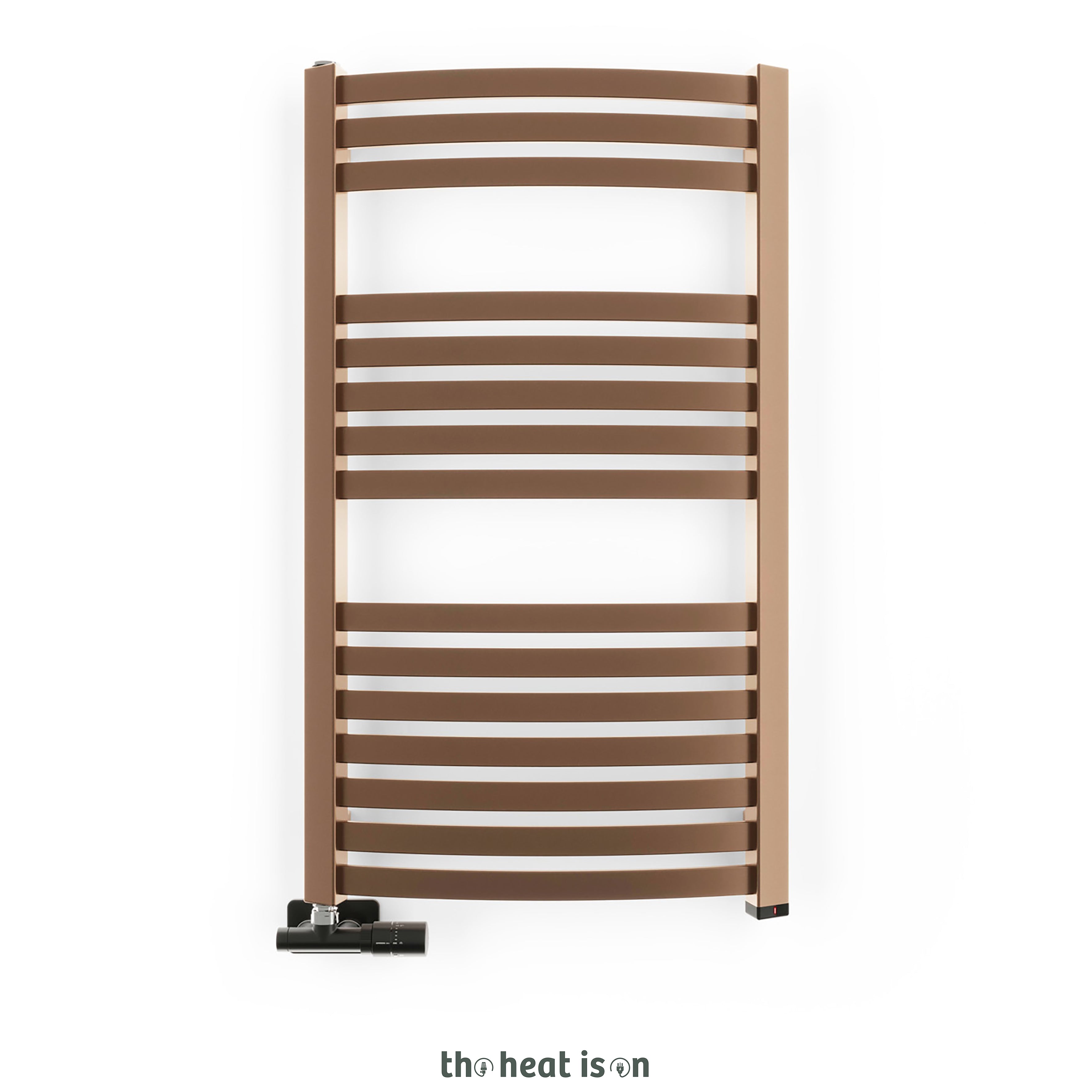 03_terma-dexter-one-dual-fuel-towel-rail_-860h-x-500w_mm_-1344-btus_-400w_-bright-copper-_with-matching-unico-dual-fuel-valve-in-soft-black-_-internal-one-element_-45_60oc