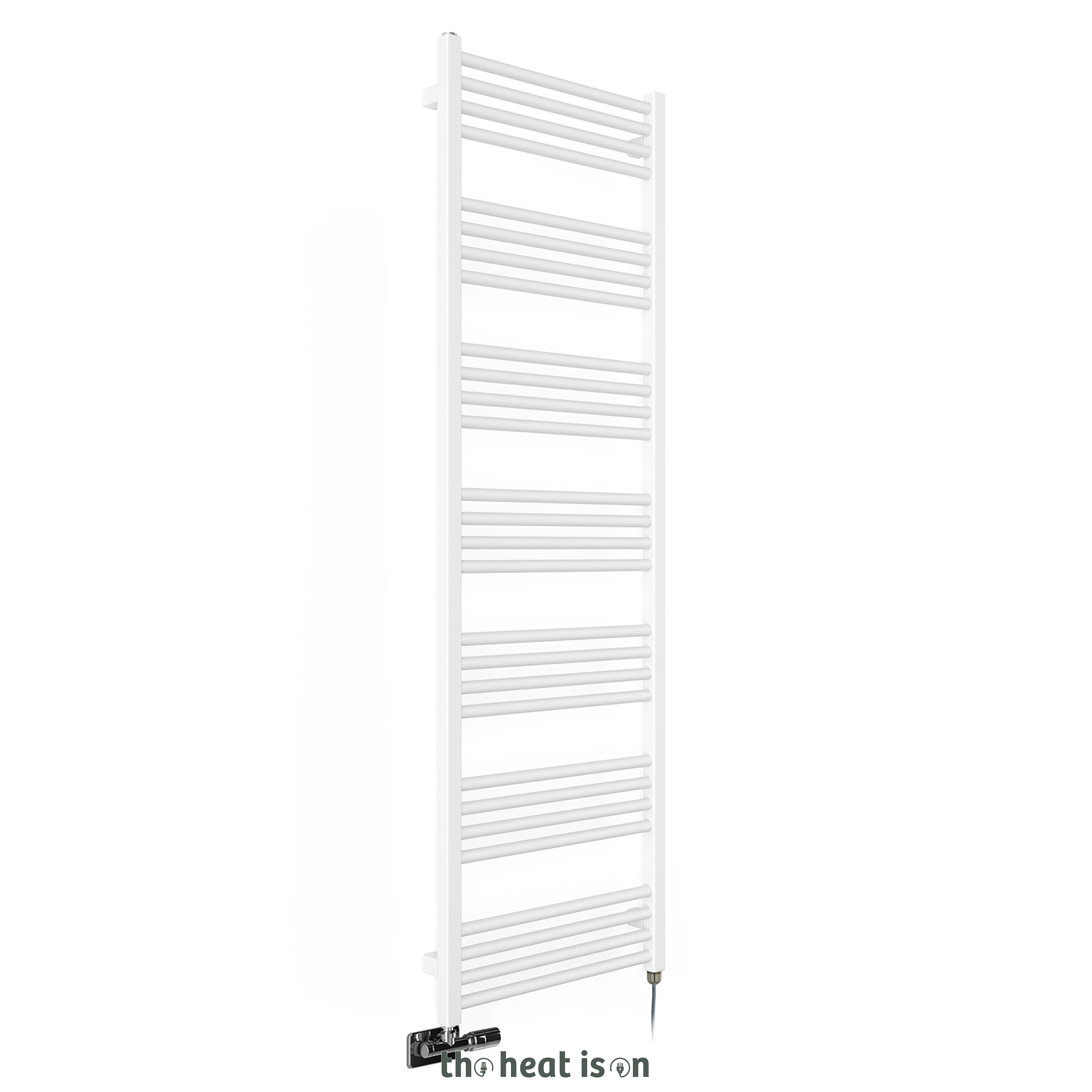 03_terma-fiona-dual-fuel-towel-rail_-1620h-x-500w_mm_-2351-btus_-800w_-super-matt-soft-ral-9016-_with-unico-dual-fuel-valve-in-chrome-_-sim-element_-one-set-temp-65oc