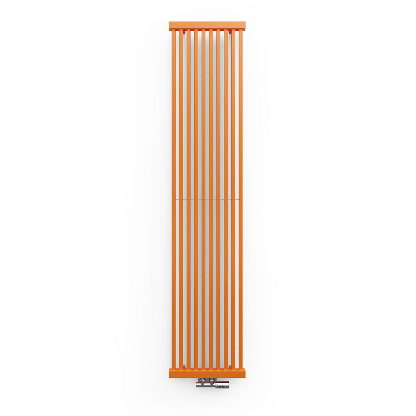 Terma INTRA, 1700h x 410w(mm), 2252 BTUs, Vertical Designer Radiator, RAL 2011 Matt Deep Orange