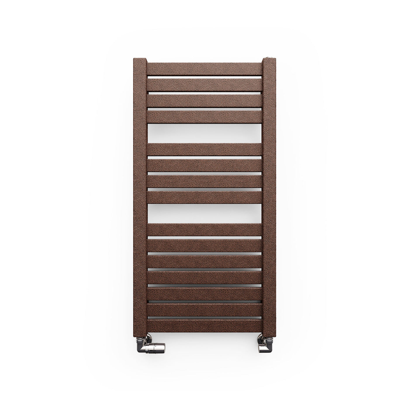 Terma MANTIS, 860h x 440w(mm), 1198 BTUs, Heated Towel Rail, Aubergine