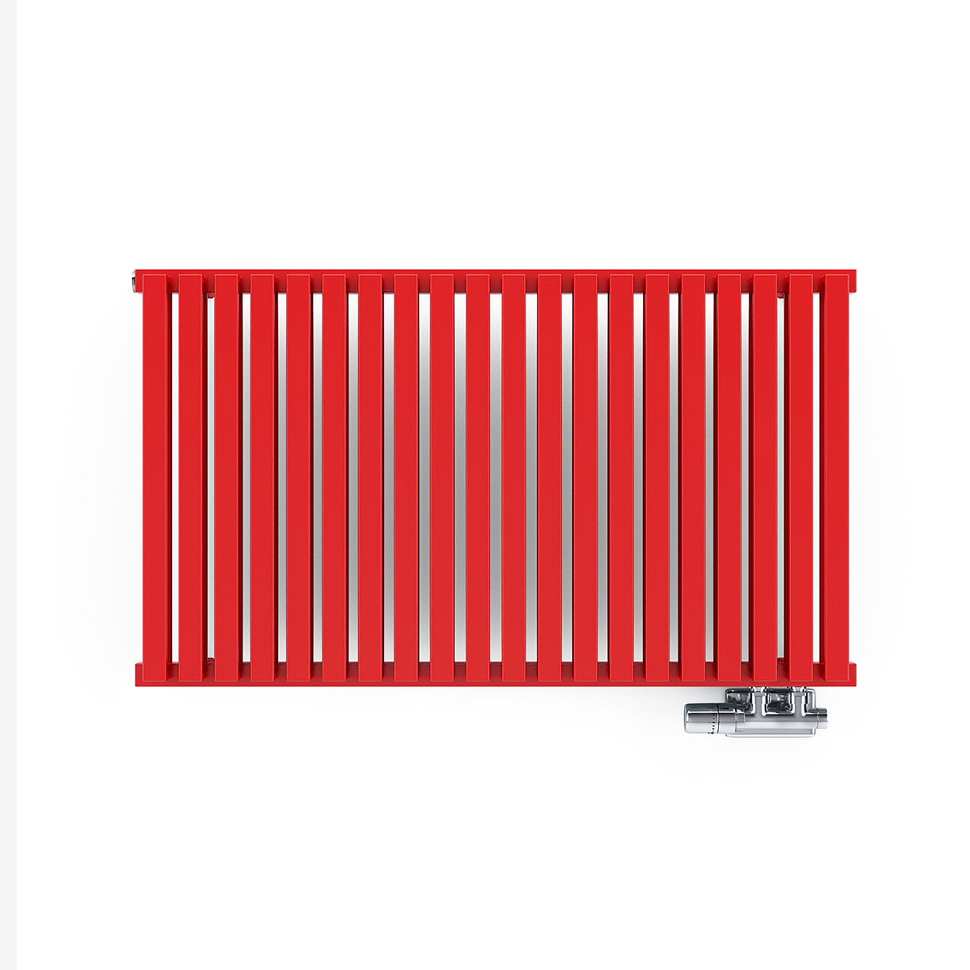 Terma NEMO, 530h x 915w(mm), 3030 BTUs, Horizontal Designer Radiator, RAL 3020 Matt Traffic Red
