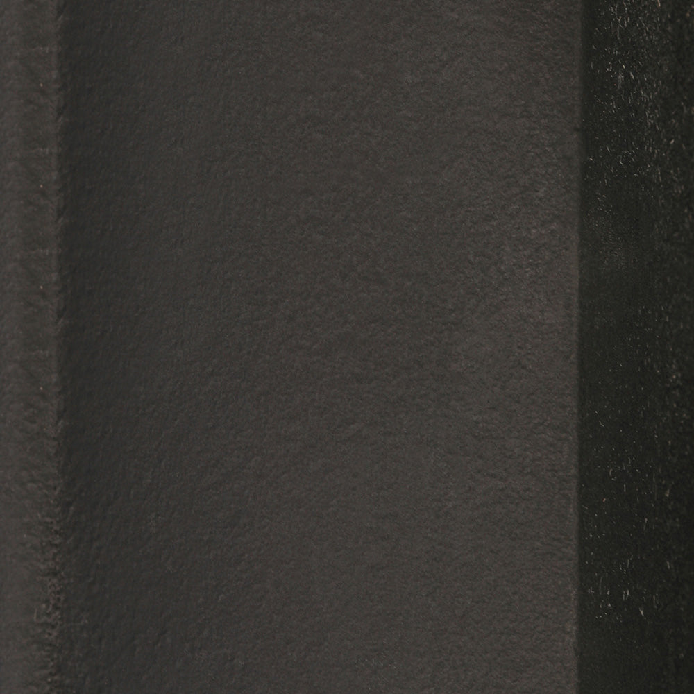 Terma PLAIN TOWEL RAIL, 900h x 820w(mm), 2846 BTUs, Cast Iron Heated Towel Rail, Flat Black (Radiator) Chrome (Surround)