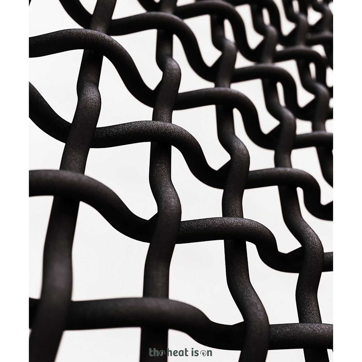 Terma PLC V, 1800h x 463w(mm), 2354 BTUs, Vertical Designer Radiator, RAL 9005 Matt Black