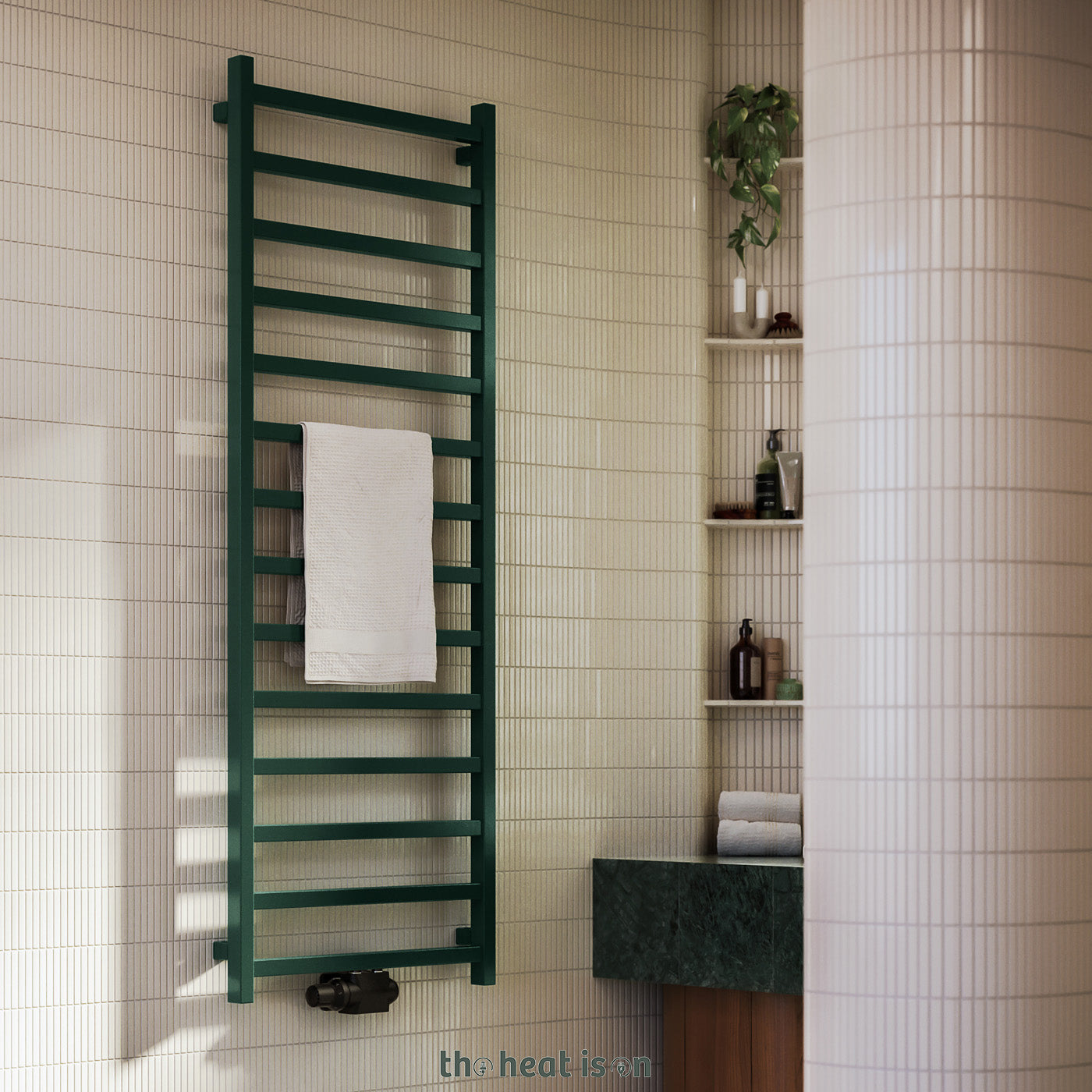 03_terma-simple_-1680h-x-500w_mm_-2109-btus-heated-towel-rail_-bottle-green-_premium-wet-paint