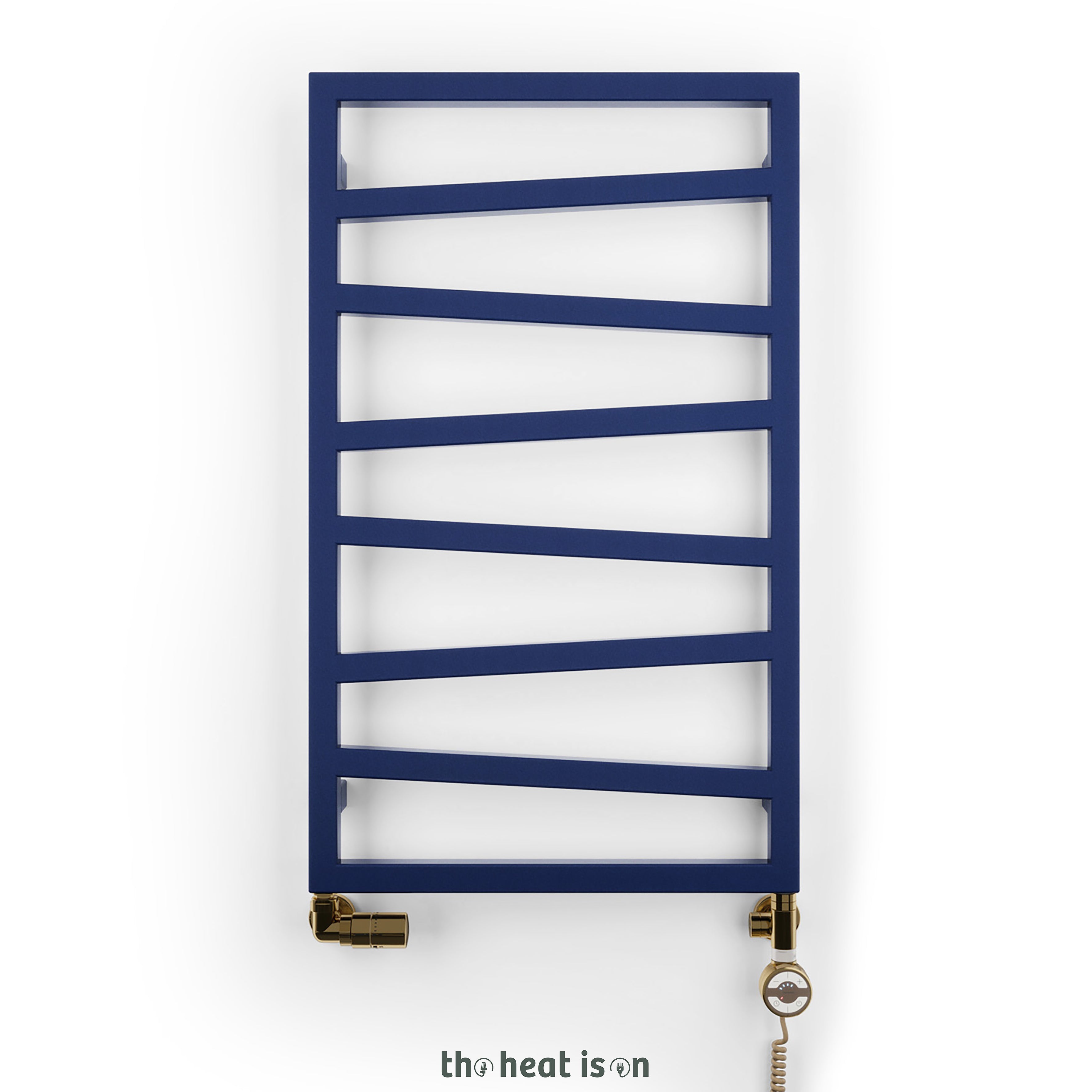 03_terma-zig-zag-dual-fuel-towel-rail_-835h-x-500w_mm_-1092-btus_-300w_-midnight-blue-_premium-wet-paint_-_with-integra-3-axis-dual-fuel-valve-in-gold-_-moa-element-in-gold_-30-60oc