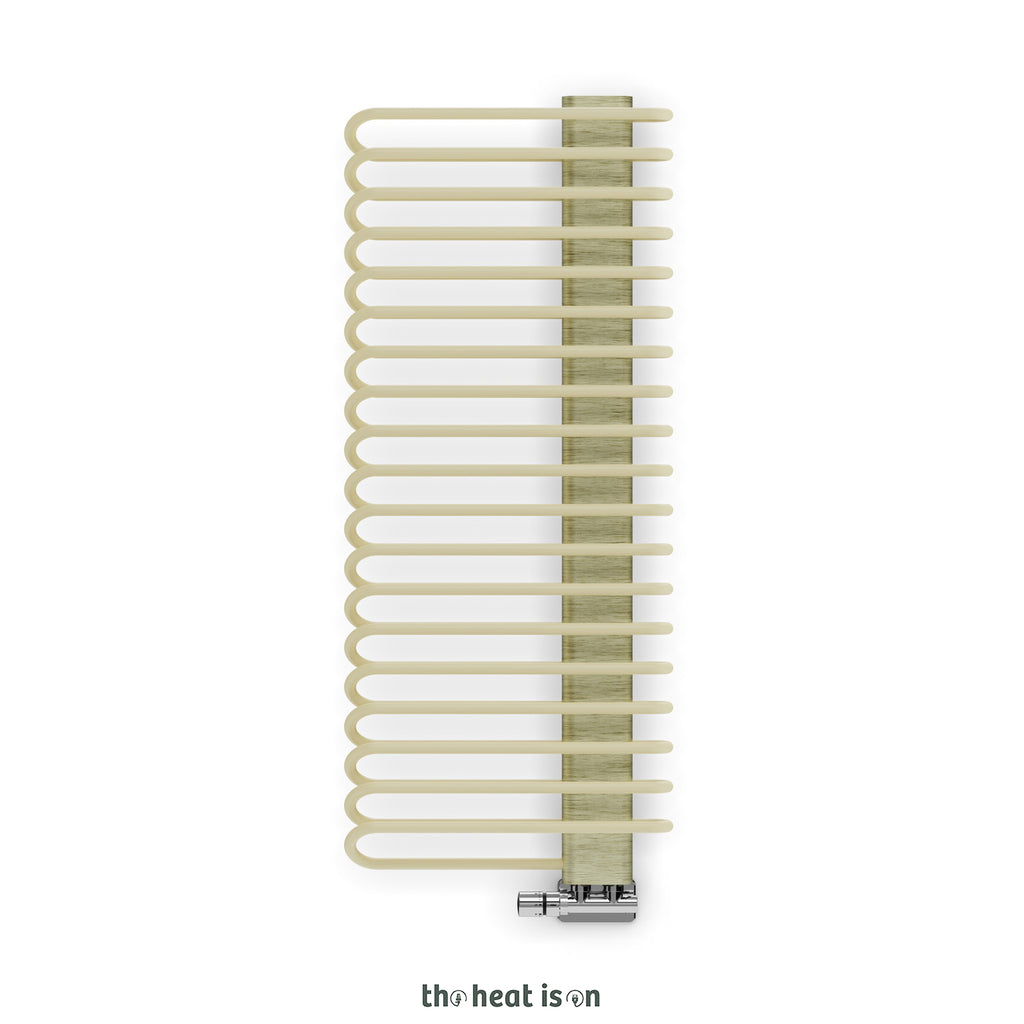 04-Terma-MICHELLE_-1200h-x-500w_mm_-2459-BTUs-Heated-Towel-Rail_-Matt-Cream-_Bars_-_-Brushed-Brass-_Masking_3f6061f3-3314-4c52-a344-73dfc3c32e2d