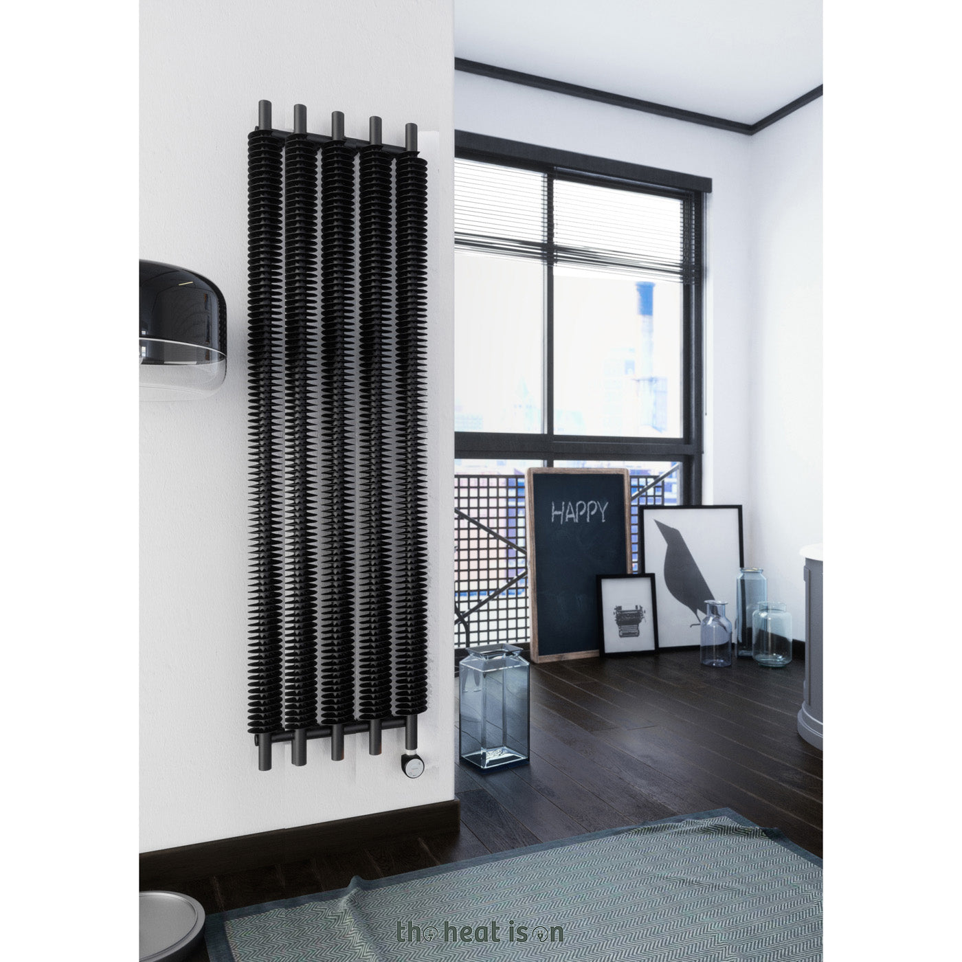 04-Terma-RIBBON-VE-_Bluetooth_-1800h-x-490w_mm_-1-Kw-Electric-Radiator_-Heban-Black