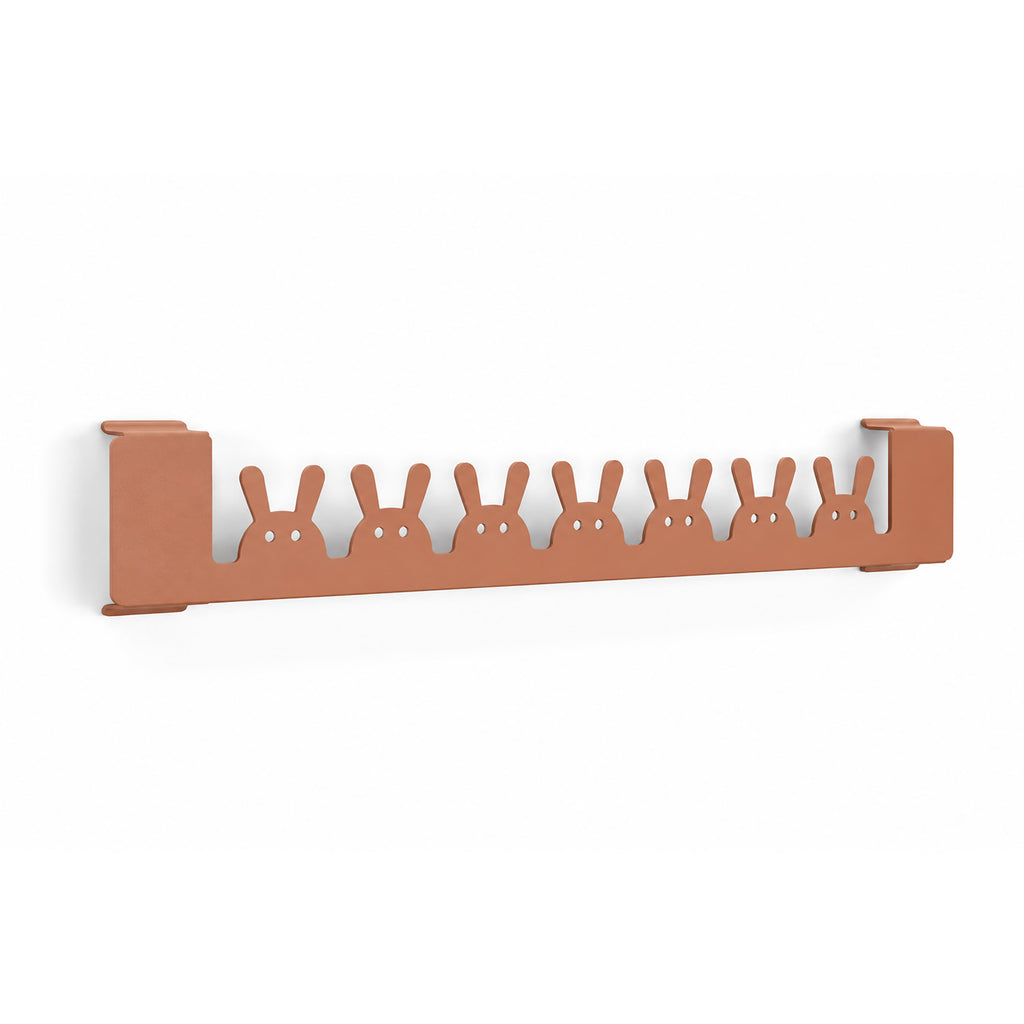 04-metal-hanger-shelf-accessory-happy-hanger-rabbit-300mm-wide-matt-beige-red-ral-3012-for-terma-vivo-towel-rail