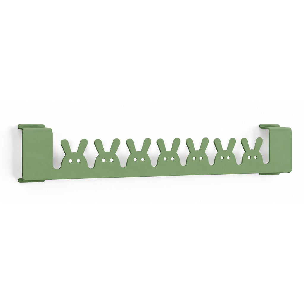 04-metal-hanger-shelf-accessory-happy-hanger-rabbit-300mm-wide-matt-pale-green-ral-6021-for-terma-vivo-towel-rail