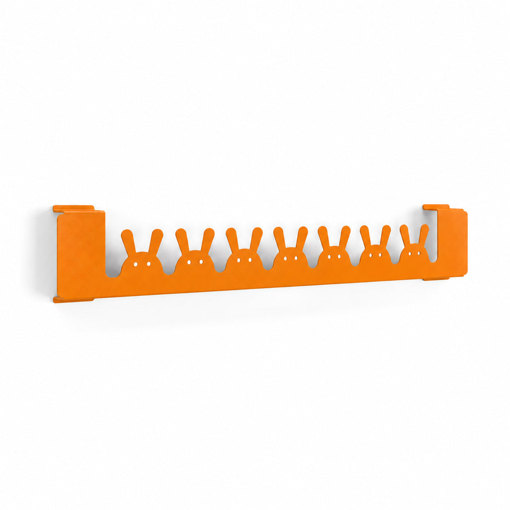 04-metal-hanger-shelf-accessory-happy-hanger-rabbit-300mm-wide-matt-pastel-orange-ral-2003-for-terma-vivo-towel-rail