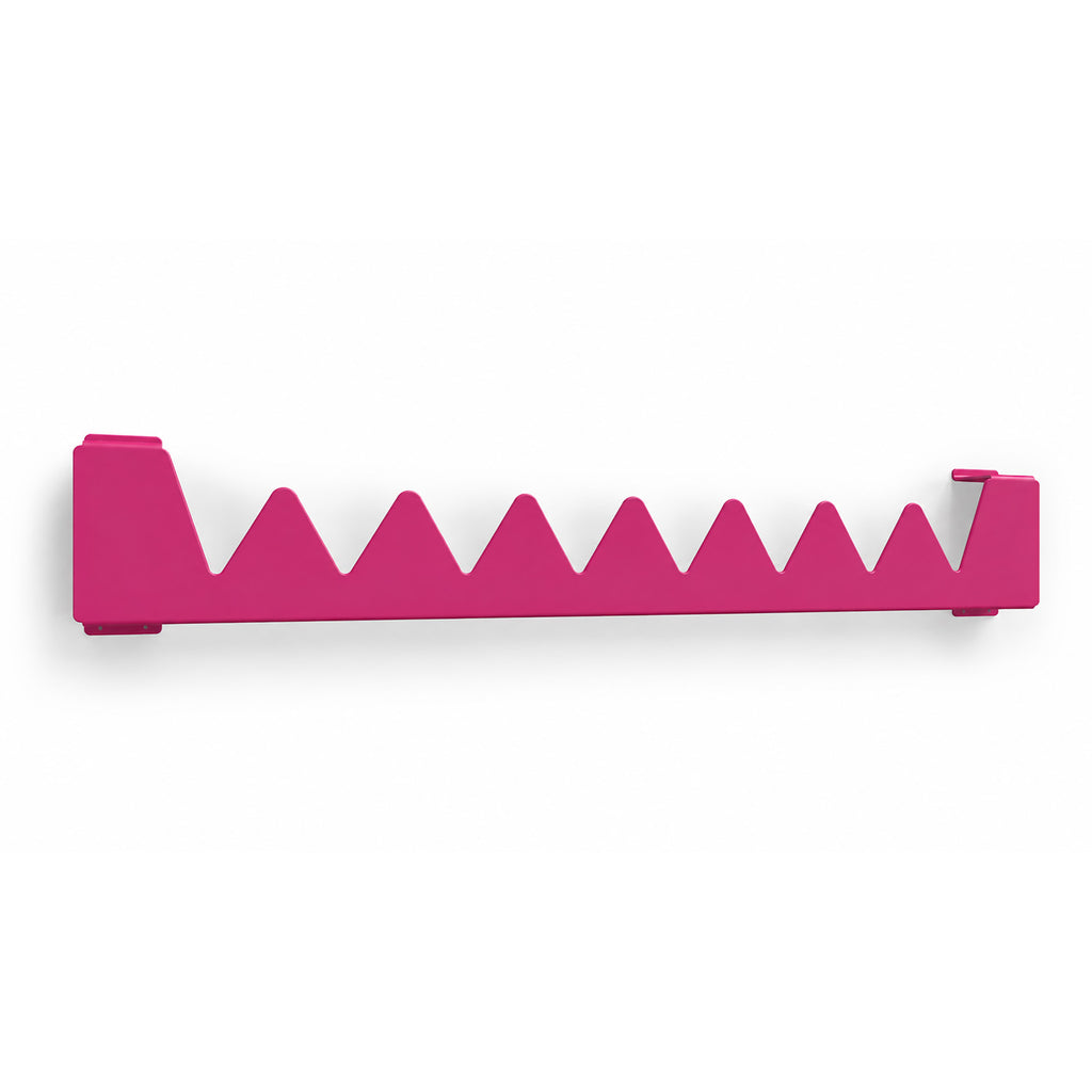 04-metal-hanger-shelf-accessory-happy-hanger-shark-300mm-wide-matt-telemagenta-pink-ral-4010-for-terma-vivo-towel-rail