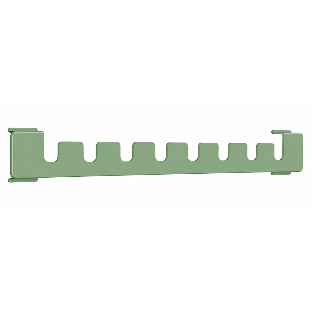 04-metal-hanger-shelf-accessory_-happy-hanger---hippo-_300mm-wide_-matt-pale-green-ral-6021_-for-terma-vivo-towel-rail