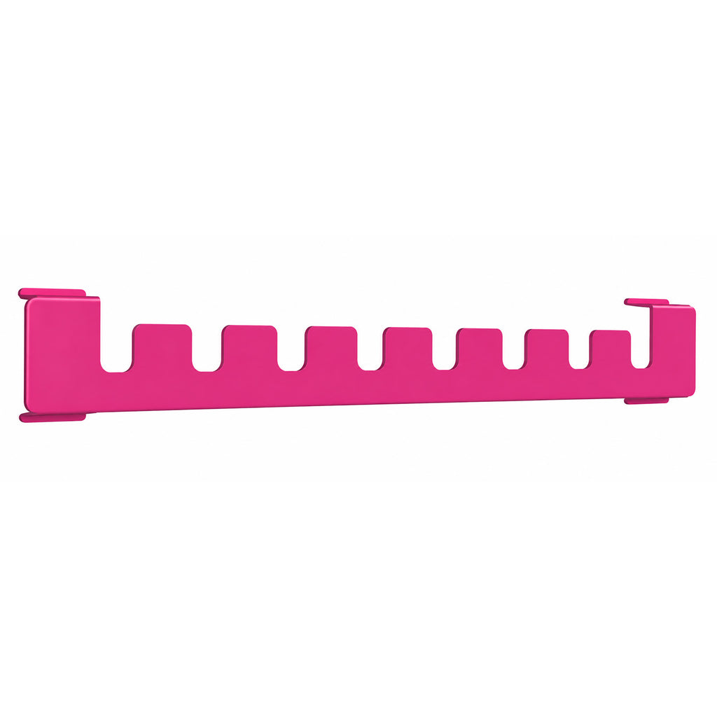 04-metal-hanger-shelf-accessory_-happy-hanger---hippo-_300mm-wide_-matt-telemagenta-pink-ral-4010_-for-terma-vivo-towel-rail