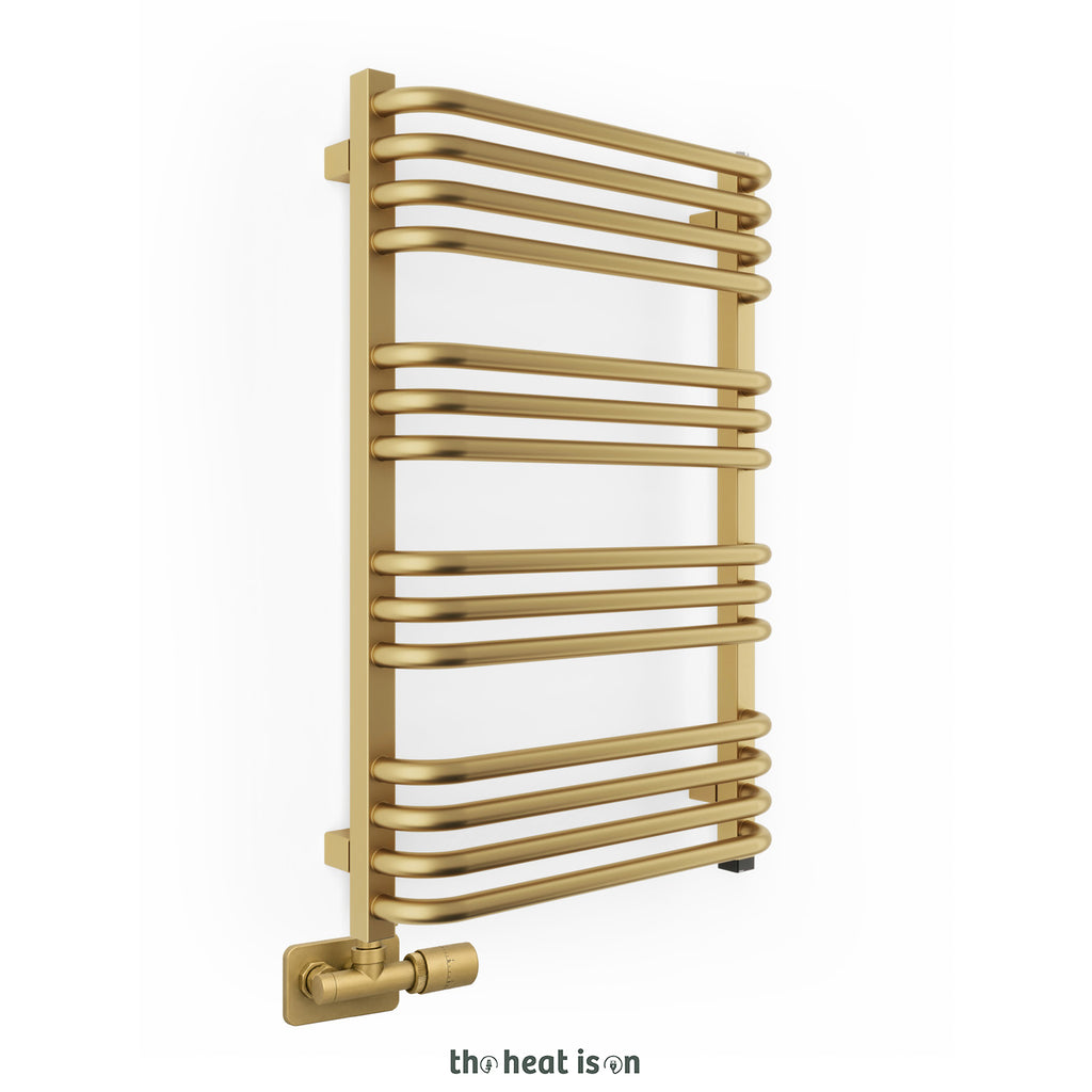 04-terma-alex-one-dual-fuel-towel-rail-760h-x-500wmm-1406-btus-400w-brass-premium-wet-paint-with-unico-dual-fuel-valve-in-chrome-internal-one-element-45-60oc