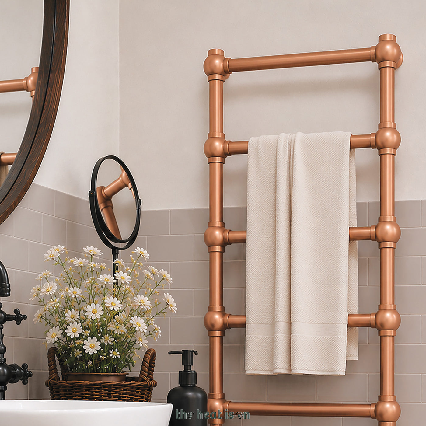 04-terma-retro-dual-fuel-towel-rail-800h-x-504wmm-717-btus-200w-true-copper-premium-wet-paint-with-unico-dual-fuel-valve-in-true-copper-veo-black-true-copper-wi-fi-element-30-60-c