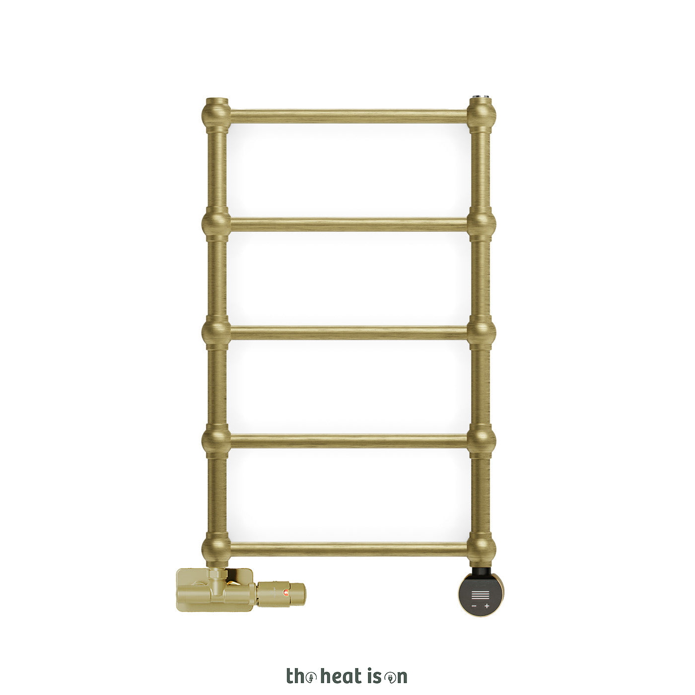 04-terma-retro-dual-fuel-towel-rail_-800h-x-504w_mm_-717-btus_-200w_-blackened-brass-_premium-wet-paint_-_-_with-unico-dual-fuel-valve-in-chrome-_-veo-black_brass-wi-fi-element_-30-60