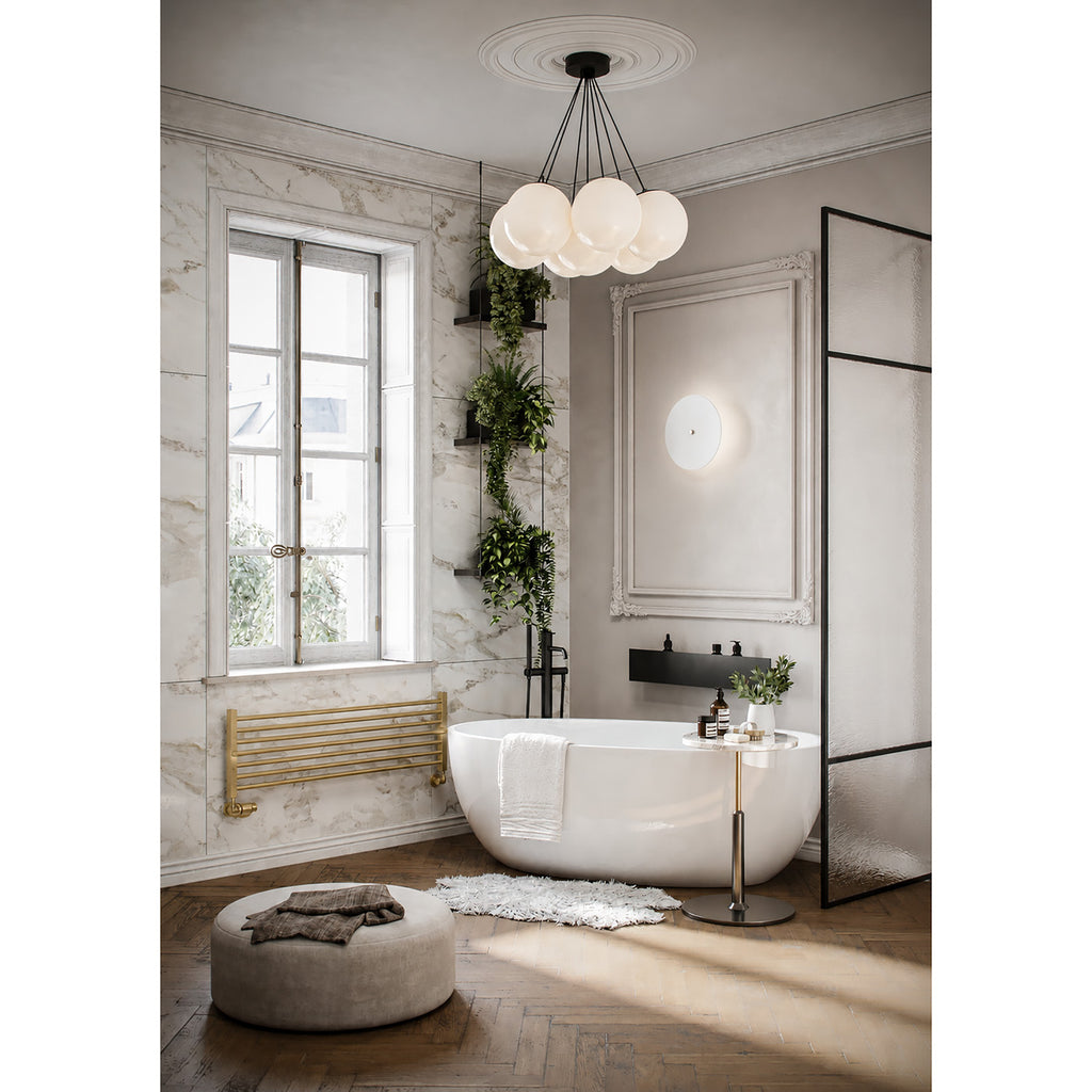 Terma LIMA, 300h x 1400w(mm), 1381 BTUs Heated Towel Rail, Brass (premium wet paint)