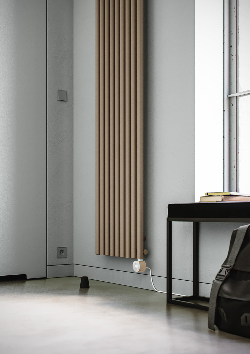04_Terma-ROLO-ROOM-E-_Wi-Fi_-UK-plug_-2000h-x-590w_mm_-1.5-Kw-Electric-Radiator_-Textured-Mocha-Brown
