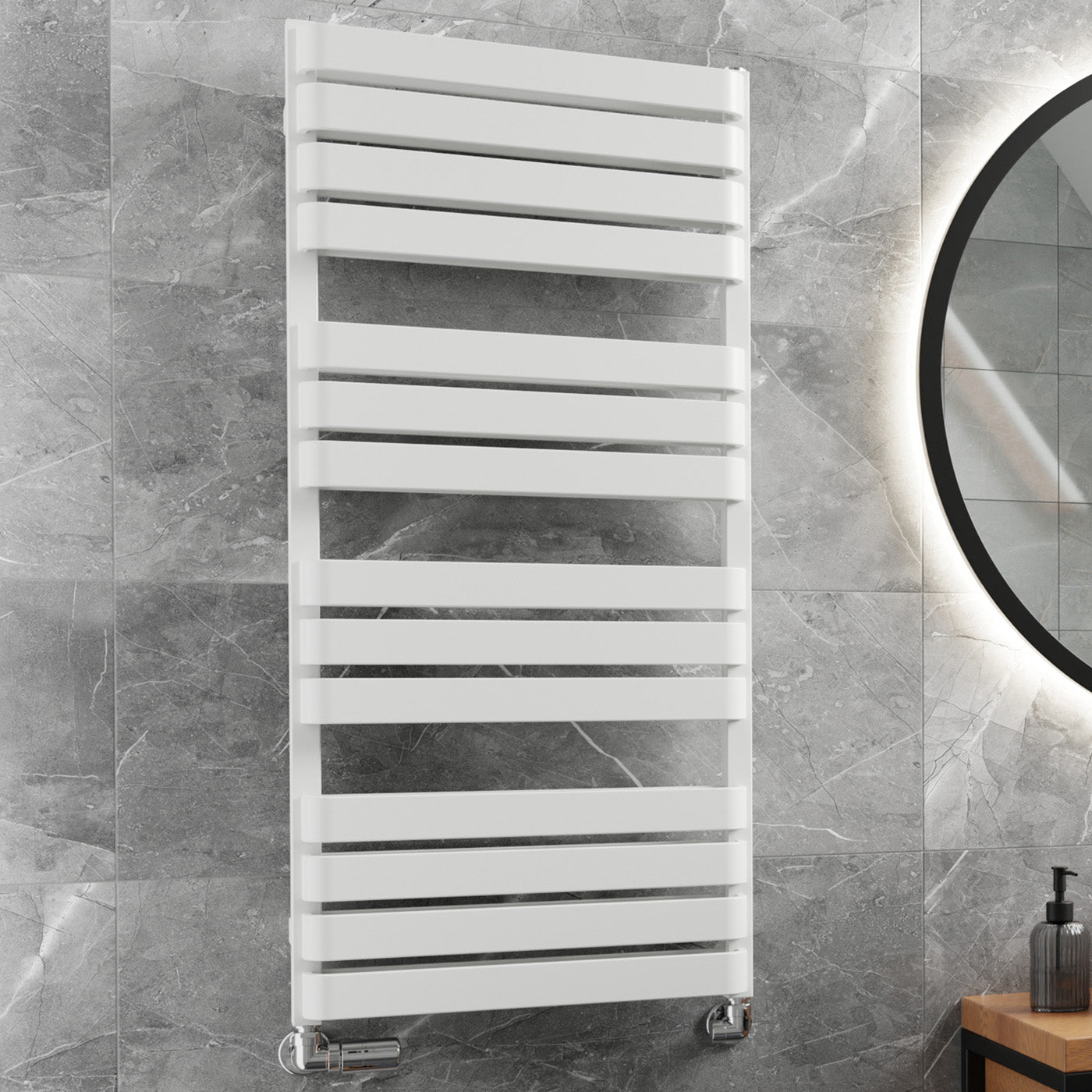 04_Terma-WARP-T-BOLD_-1110h-x-500w_mm_-2660-BTUs-Heated-Towel-Rail_-Soft-9016-_Matt-White