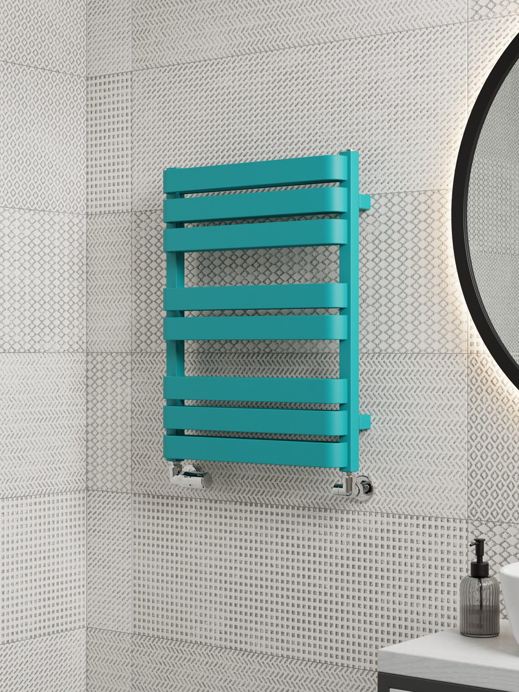 04_Terma-WARP-T-BOLD_-655h-x-500w_mm_-1569-BTUs-Heated-Towel-Rail_-RAL-5018-_Matt_-Teal