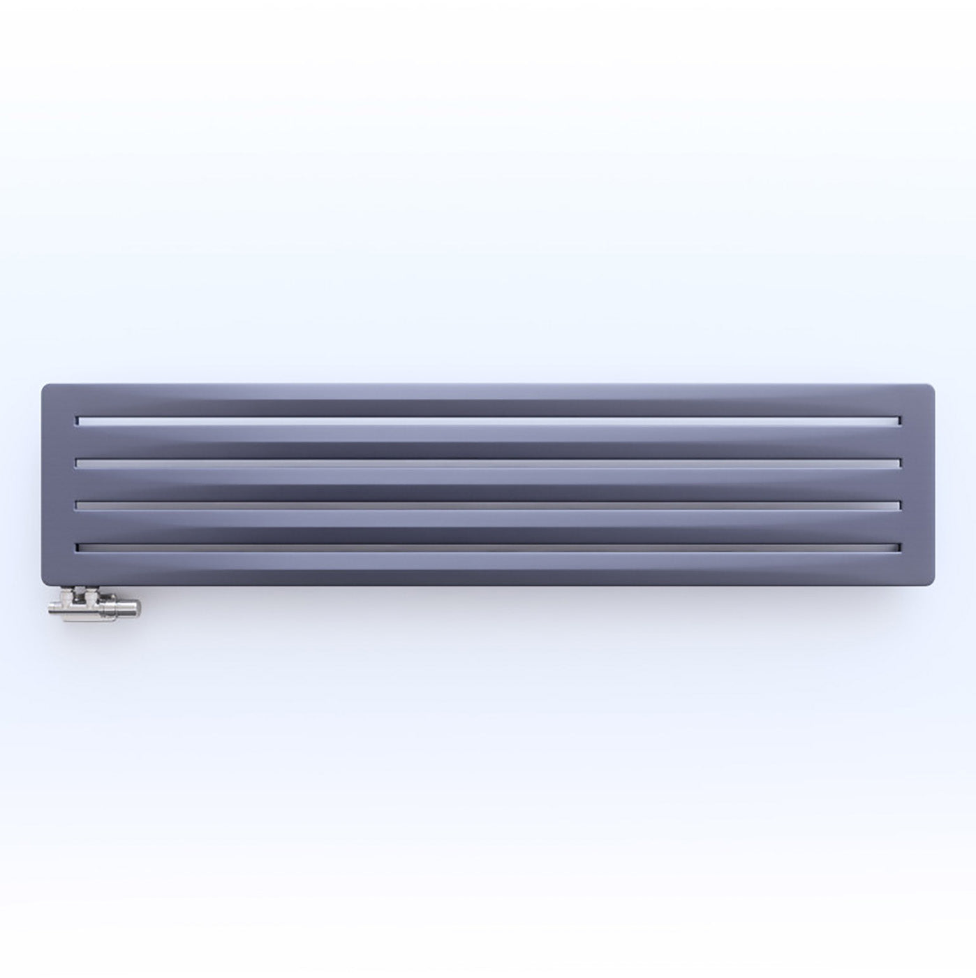 Terma AERO H, 410h x 1800w(mm), 2457 BTUs, Horizontal Designer Radiator, Blueberry
