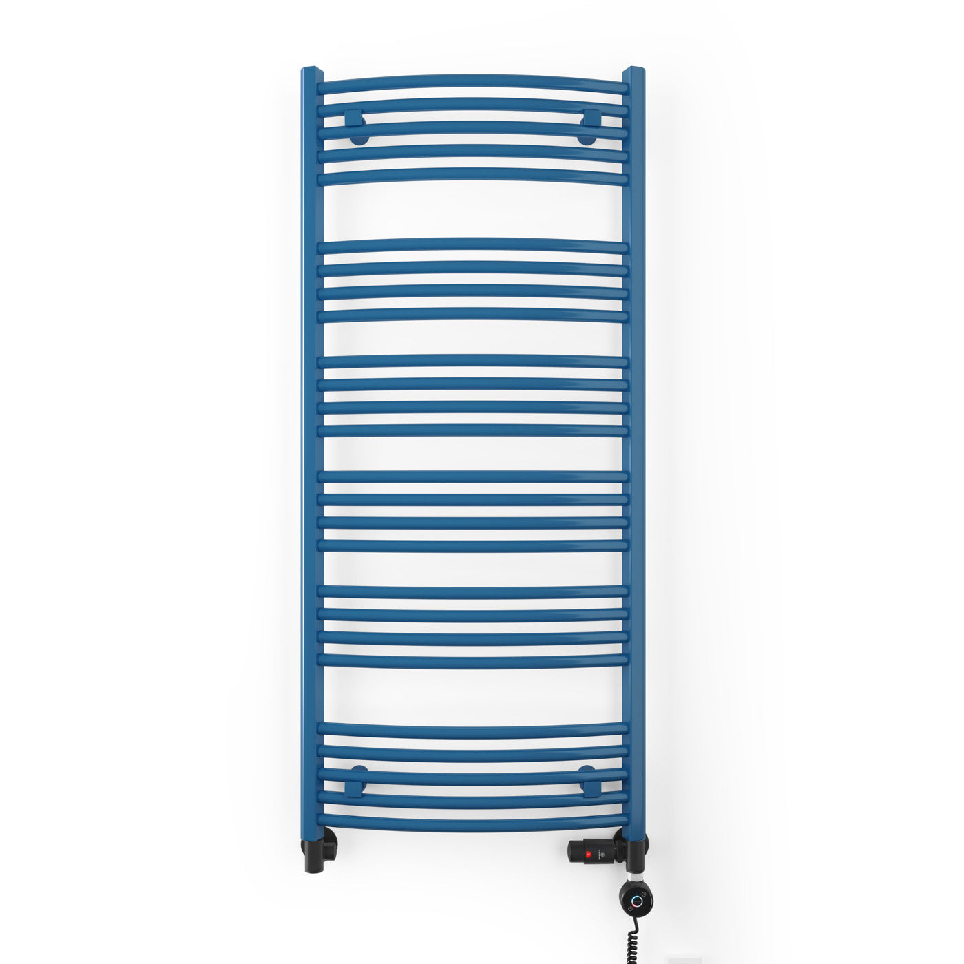04_terma-domi-dual-fuel-towel-rail_-1116h-x-500w_mm_-1750-btus_-600w_-matt-capri-blue-ral-5019-_with-integra-3-axis-dual-fuel-valve-in-matt-black-_-dry-auto-shut-element-in-black-one