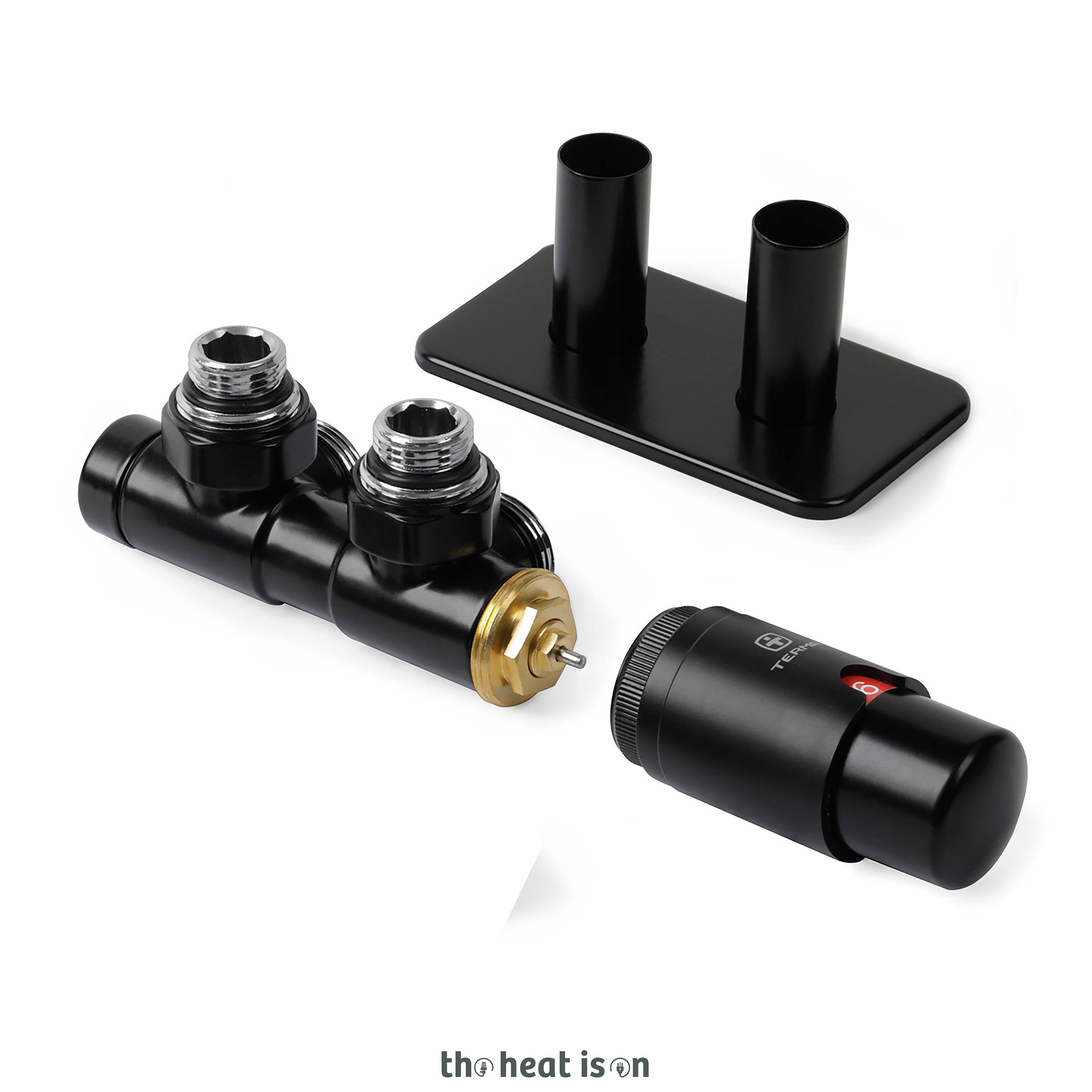 04_terma-grid-dual-fuel-towel-rail-1100h-x-500w_mm_-matt-pure-red-ral-3028_-1501-btus_400w-_with-twins-in-matt-black-_-veo-black_raw-metal-wi-fi-element