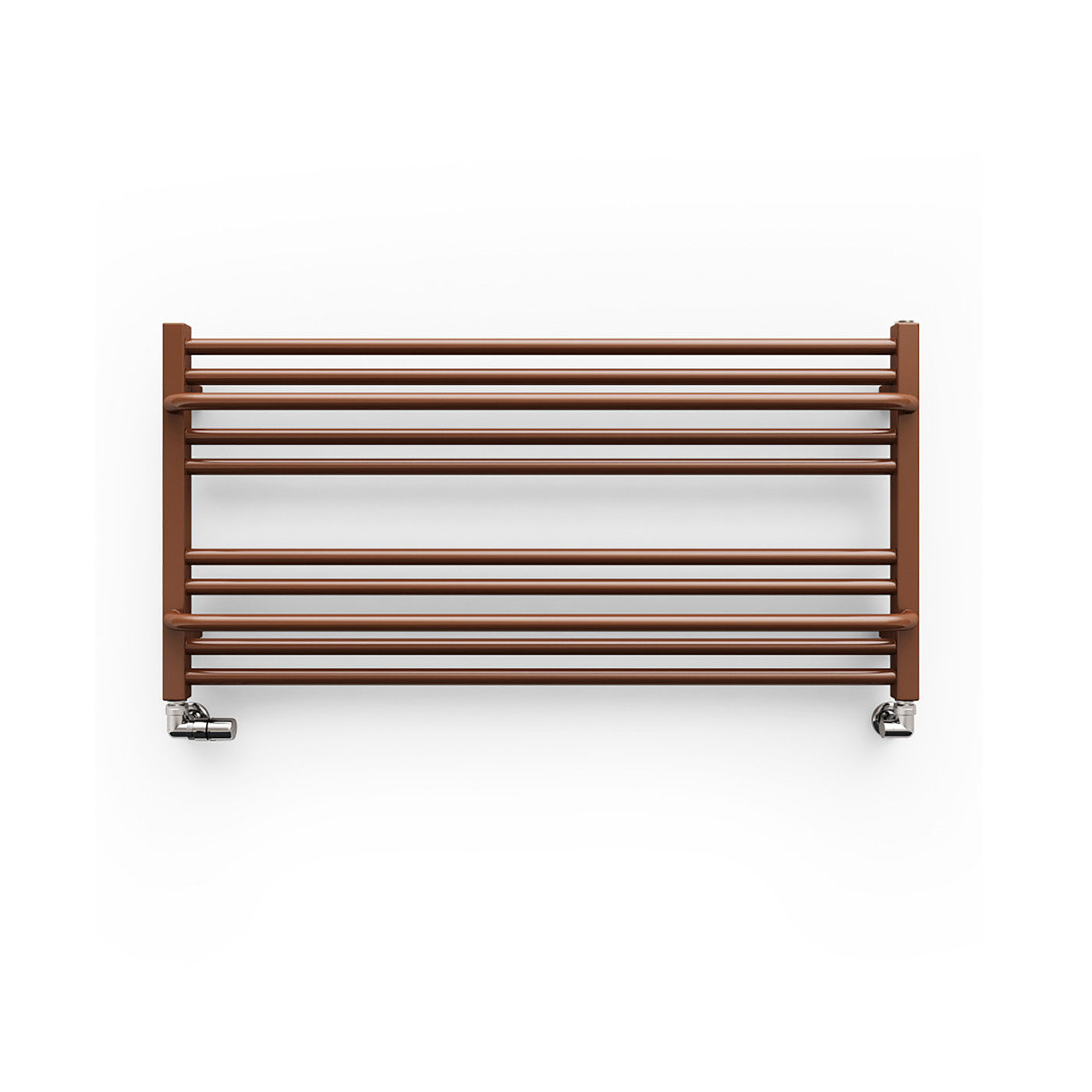 Terma LIMA, 500h x 1000w(mm), 1645 BTUs, Heated Towel Rail, Bright Copper