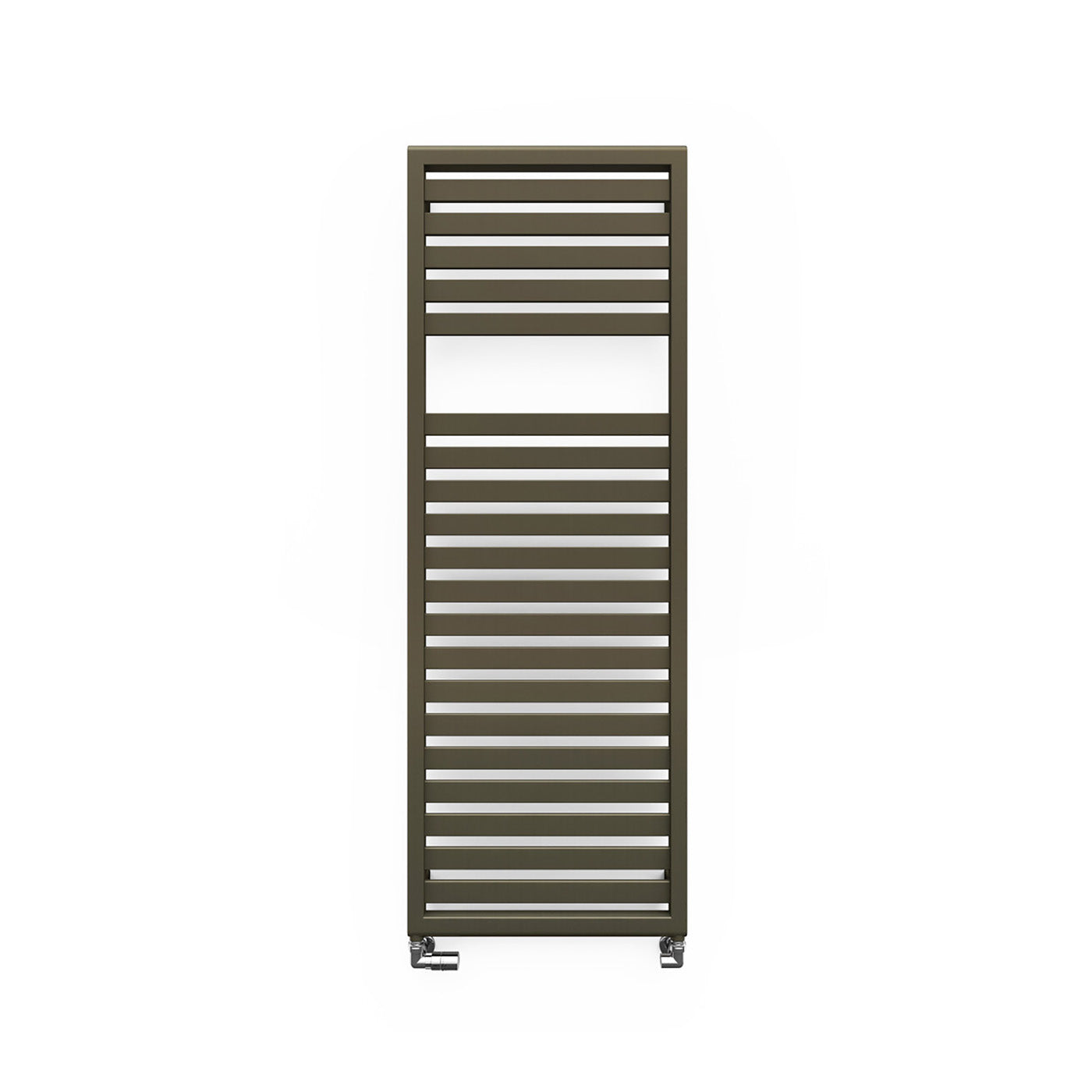 Terma LUKKA, 1420h x 600w(mm), 2580 BTUs, Heated Towel Rail, Anodic Brown