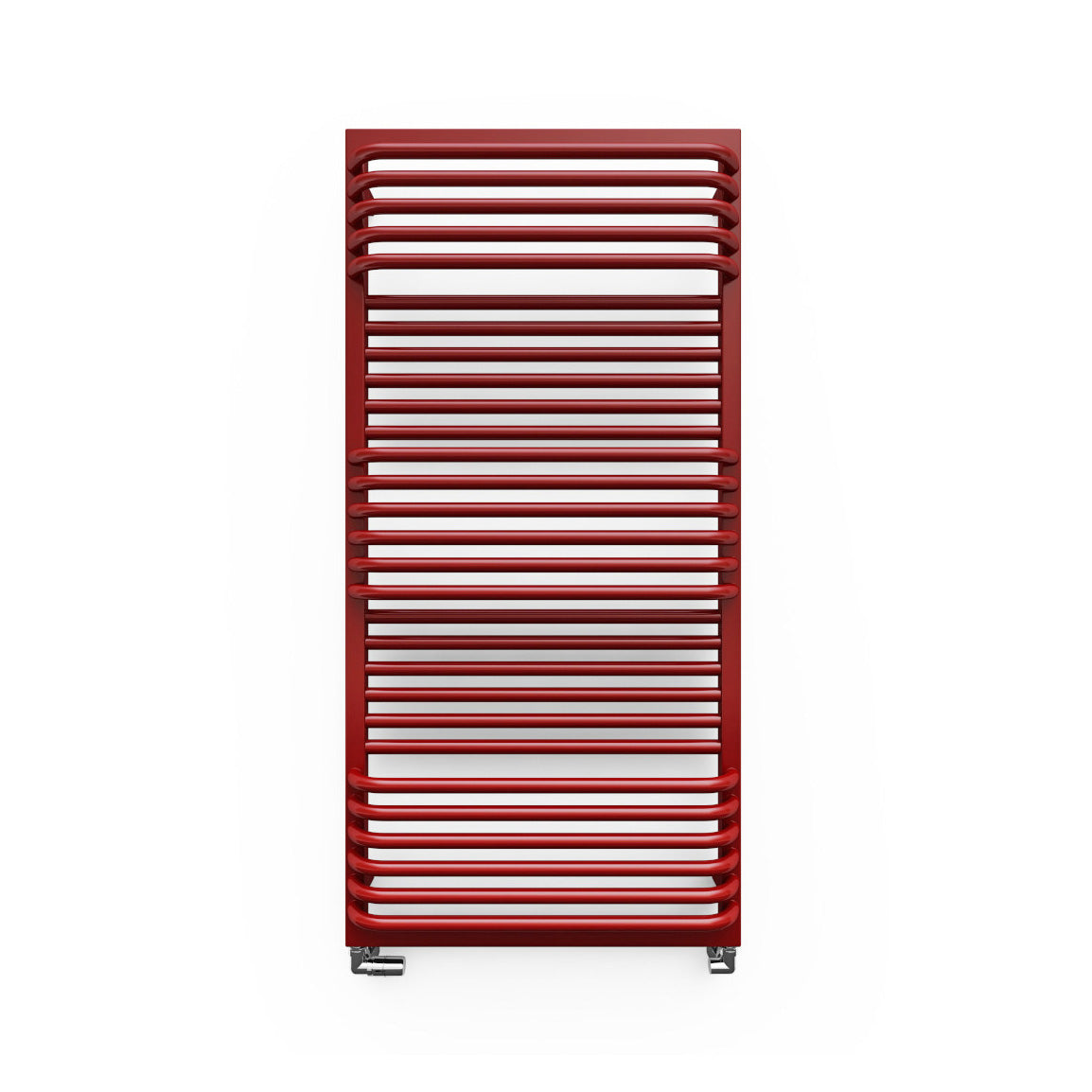 Terma POC 2, 1240h x 600w(mm), 3047 BTUs, Heated Towel Rail, RAL 3003 Matt Ruby Red