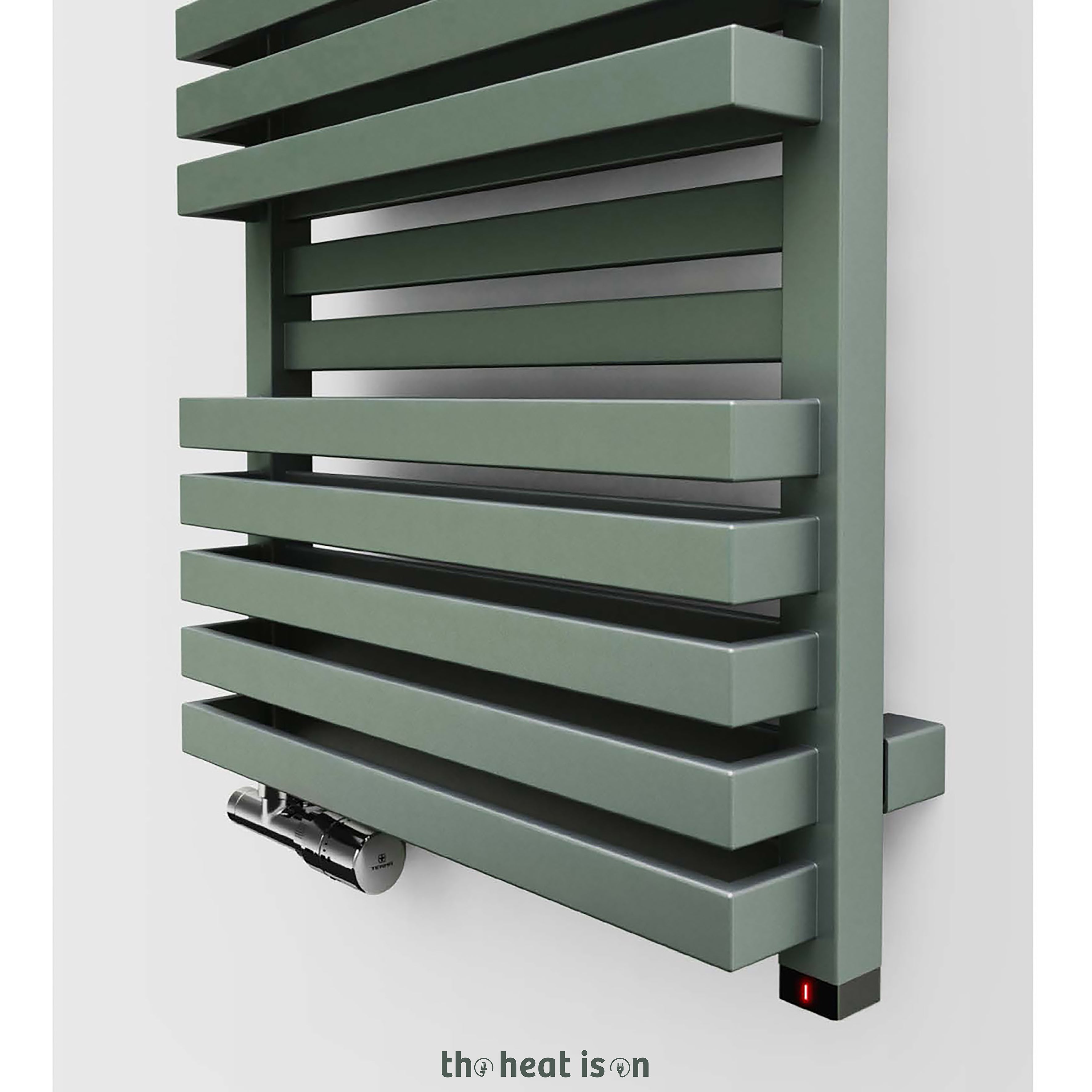 04_terma-quadrus-bold-one-dual-fuel-towel-rail_-1185h-x-450w_mm_-2849-btus_-800w_-anodic-malachite-green-_with-unico-dual-fuel-valve-in-chrome-_-internal-one-element_-45_60oc