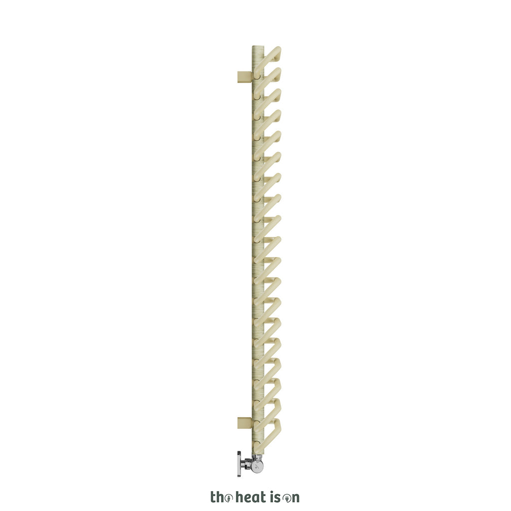 05-Terma-MICHELLE_-1200h-x-500w_mm_-2459-BTUs-Heated-Towel-Rail_-Matt-Cream-_Bars_-_-Brushed-Brass-_Masking_ed999268-e49f-4af7-ad66-bab9fee81a6e