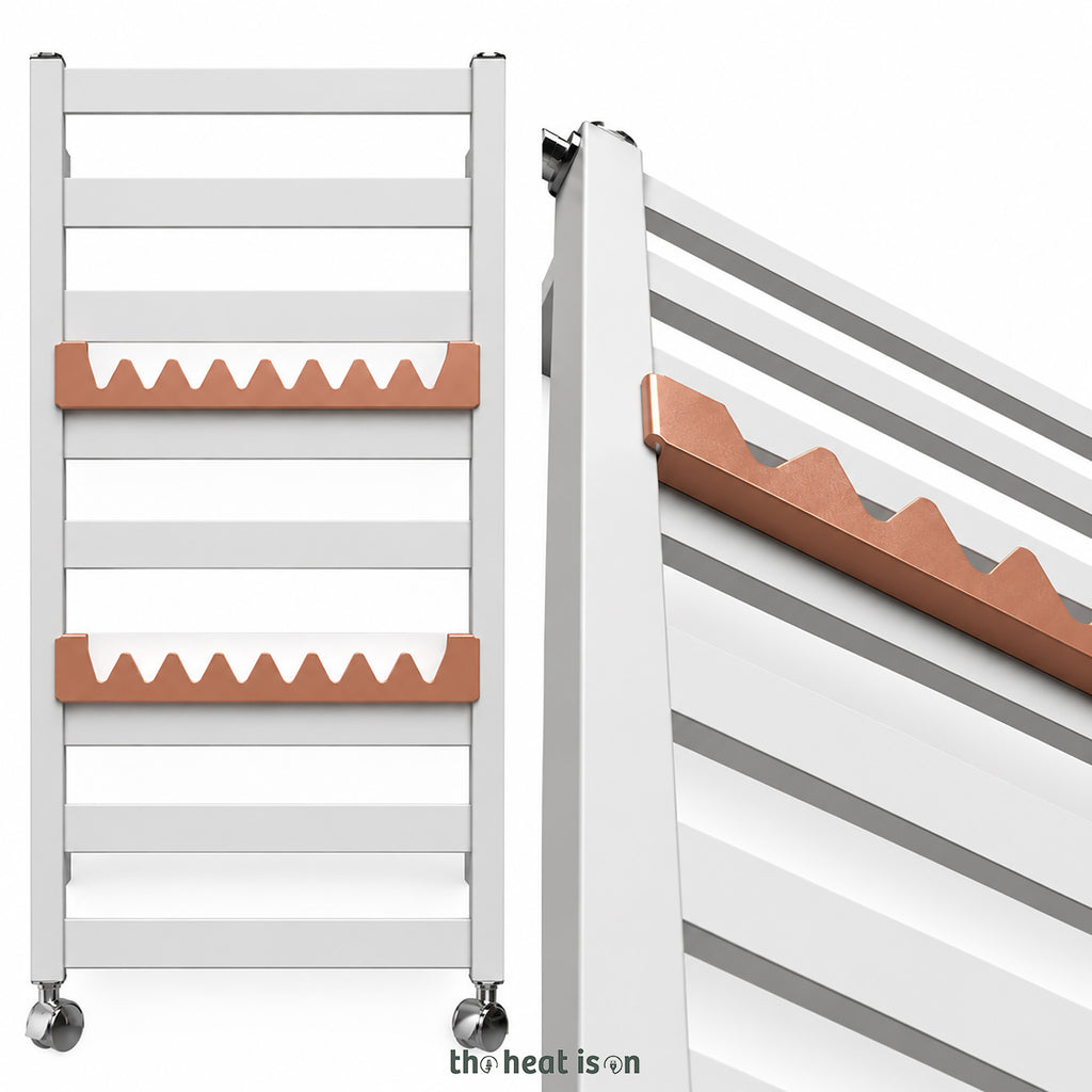 05-metal-hanger-shelf-accessory-happy-hanger-shark-300mm-wide-matt-beige-red-ral-3012-for-terma-vivo-towel-rail