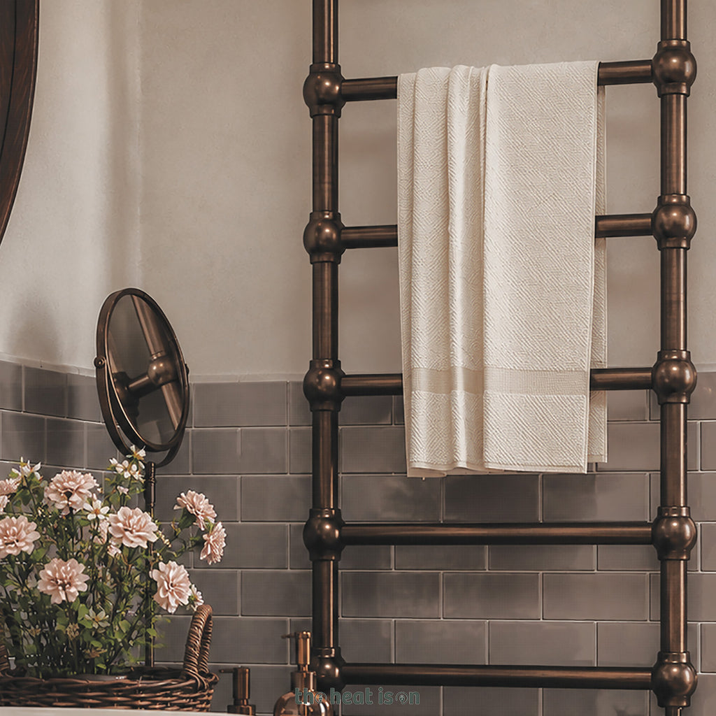 05-terma-retro-dual-fuel-towel-rail_-1170h-x-504w_mm_-1051-btus_-300w_-dark-bronze-_with-unico-dual-fuel-valve-in-dark-bronze--_-veo-black_black-wi-fi-element_-30-60_c