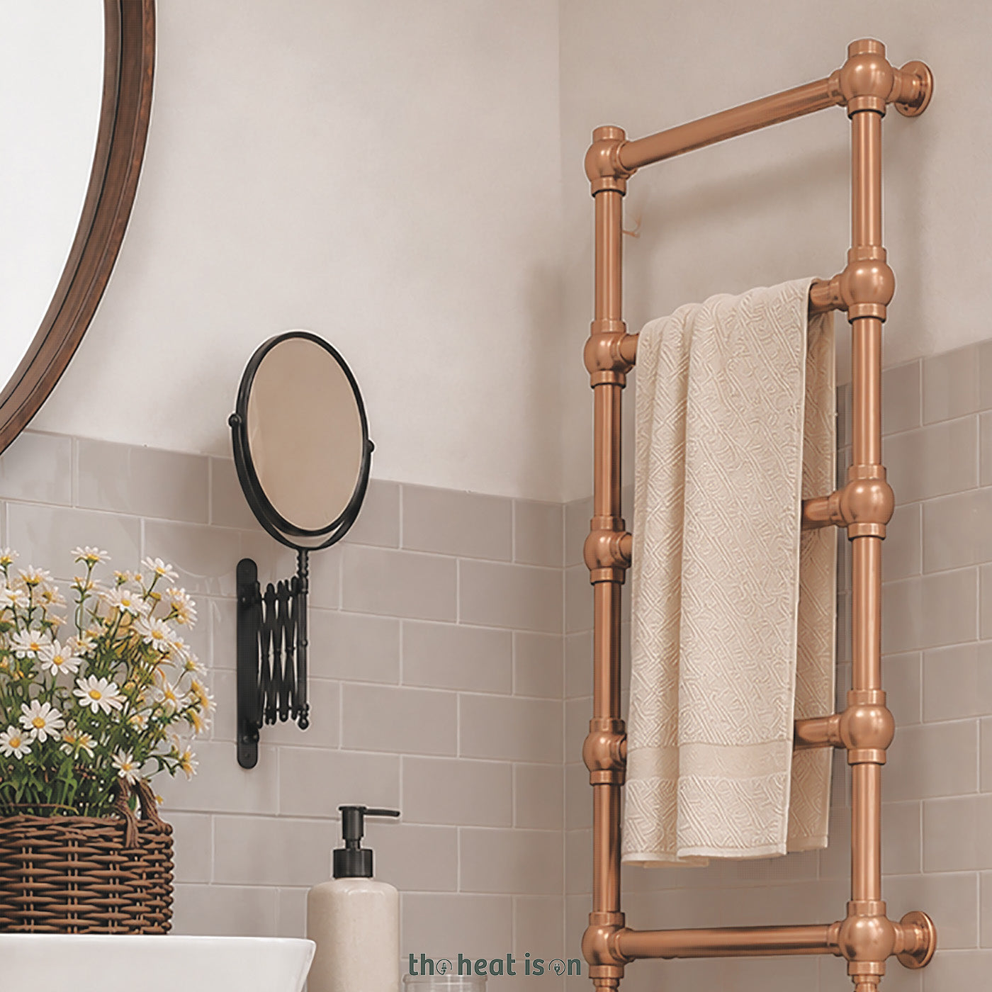 05-terma-retro-dual-fuel-towel-rail_-800h-x-504w_mm_-717-btus_-200w_-bright-copper-_with-unico-dual-fuel-valve-in-bright-copper--_-veo-black_black-wi-fi-element_-30-60_c