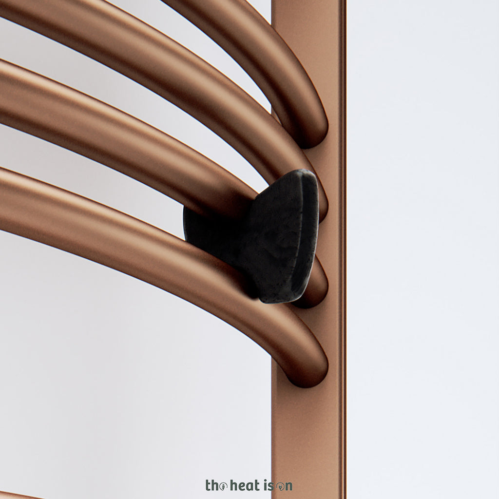 Terma YO!, Elastomer (Rubbery Plastic) Insert & Rotate to Fit Hanger Accessory, 5x Colours, for Various Terma Towel Rails