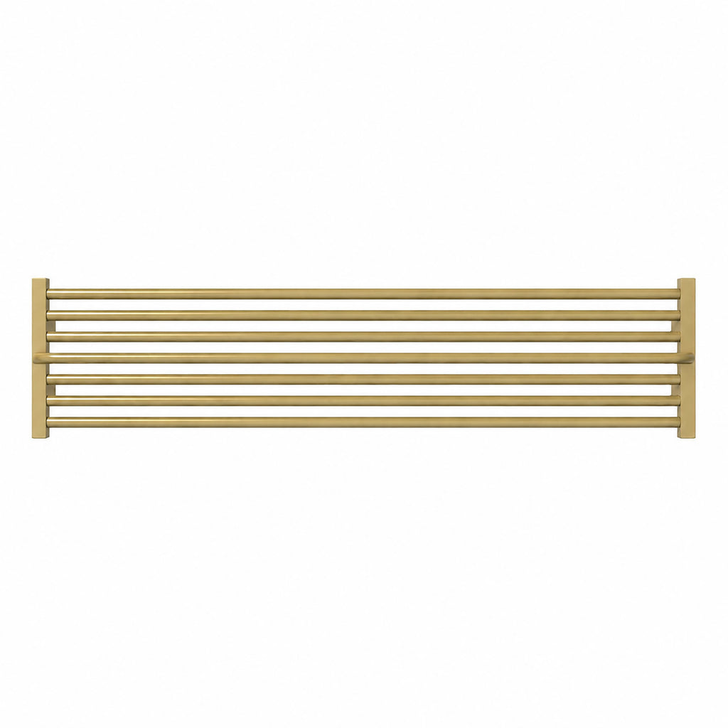 Terma LIMA, 300h x 1400w(mm), 1381 BTUs Heated Towel Rail, Brass (premium wet paint)