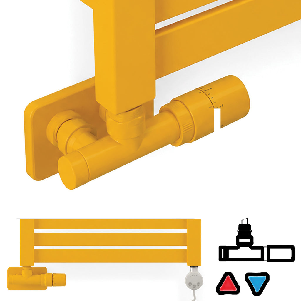 05-thermostatic-50mm-radiator-valves-trvs-with-immersion-tube-for-dual-fuel-or-single-entry-point-radiator-pipe-masking-RAL-1003-matt-signal-yellow-right-sided-angled-unico