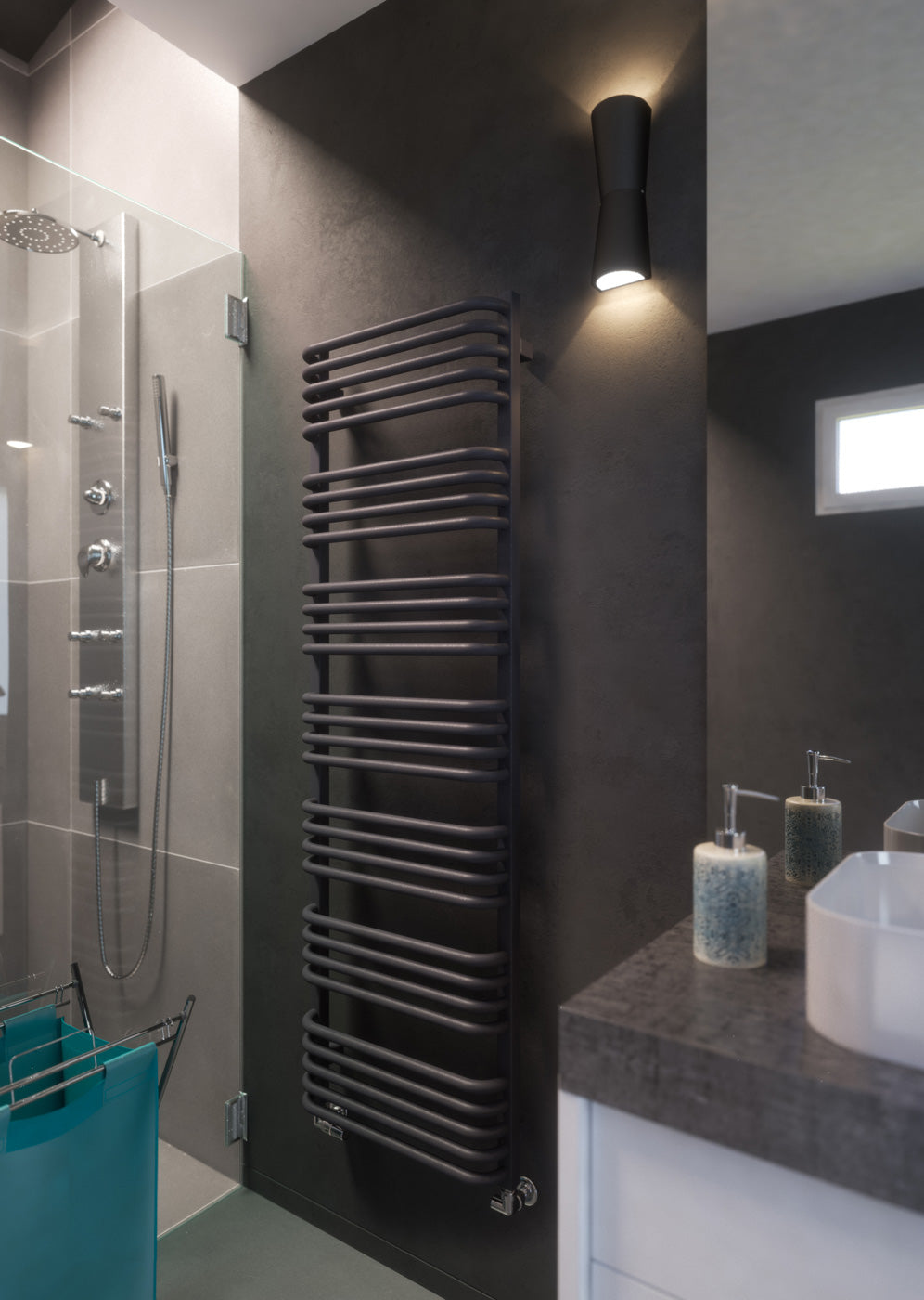05_Terma-ALEX_-1580h-x-500w_mm_-2708-BTUs-Heated-Towel-Rail_-Modern-Grey