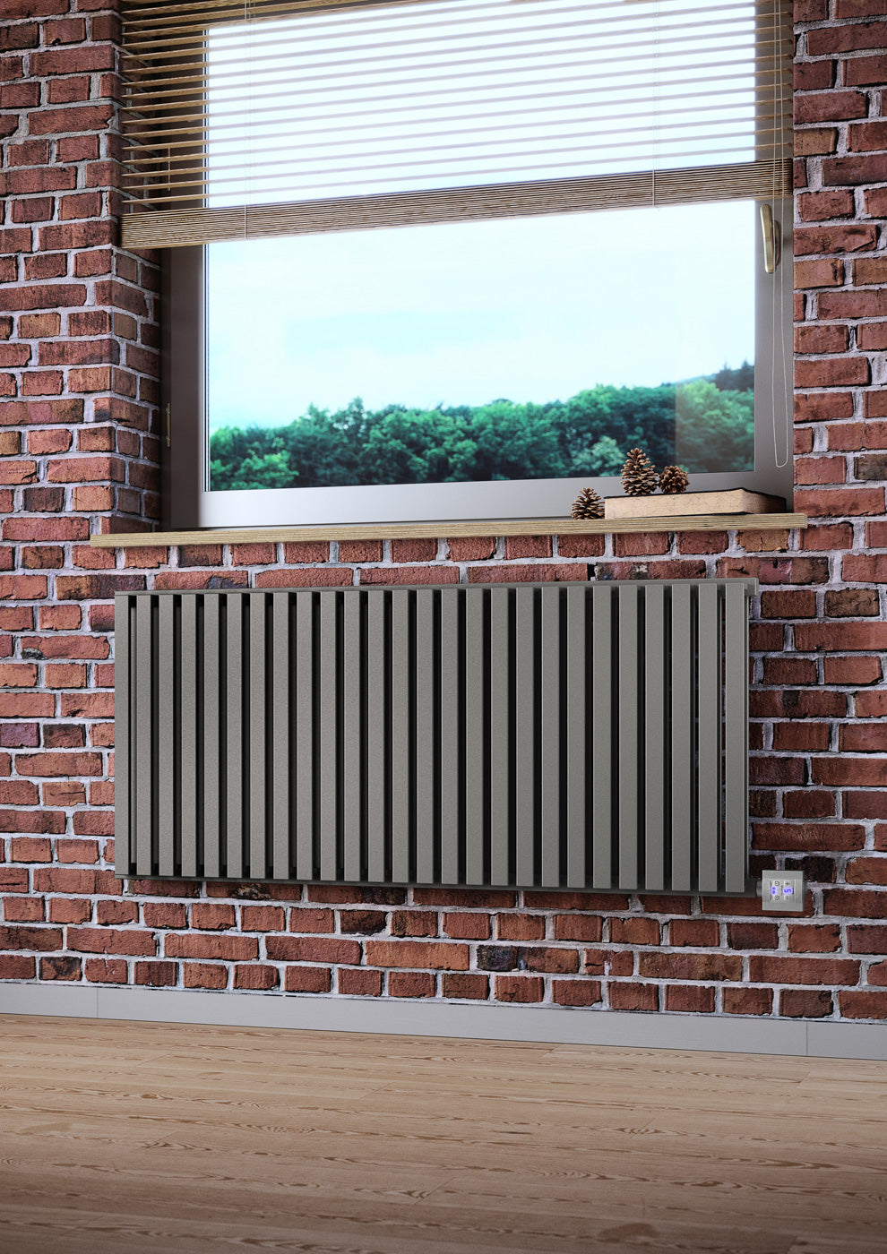 05_Terma-NEMO-_Bluetooth_-530h-x-1185w_mm_-1-Kw-Electric-Radiator_-Textured-Metallic-Stone-Grey