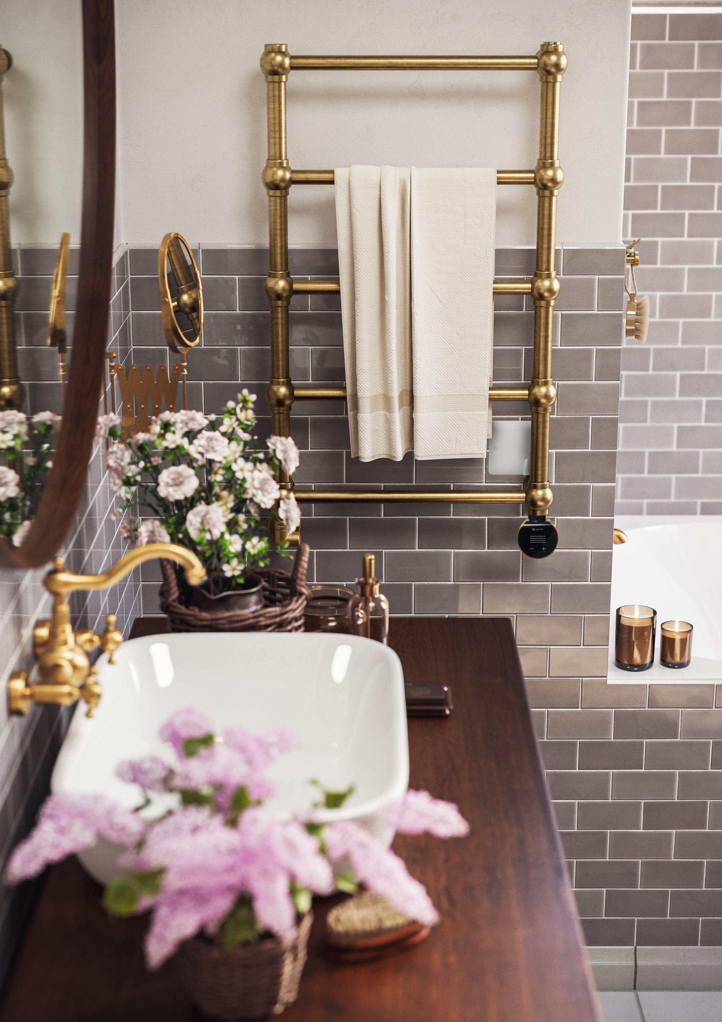 05_Terma-RETRO-_Wi-Fi_-15-28-deg._-800h-x-504w_mm_-200w-Electric-Towel-Rail_-Aged-Matt-Brass-Effect
