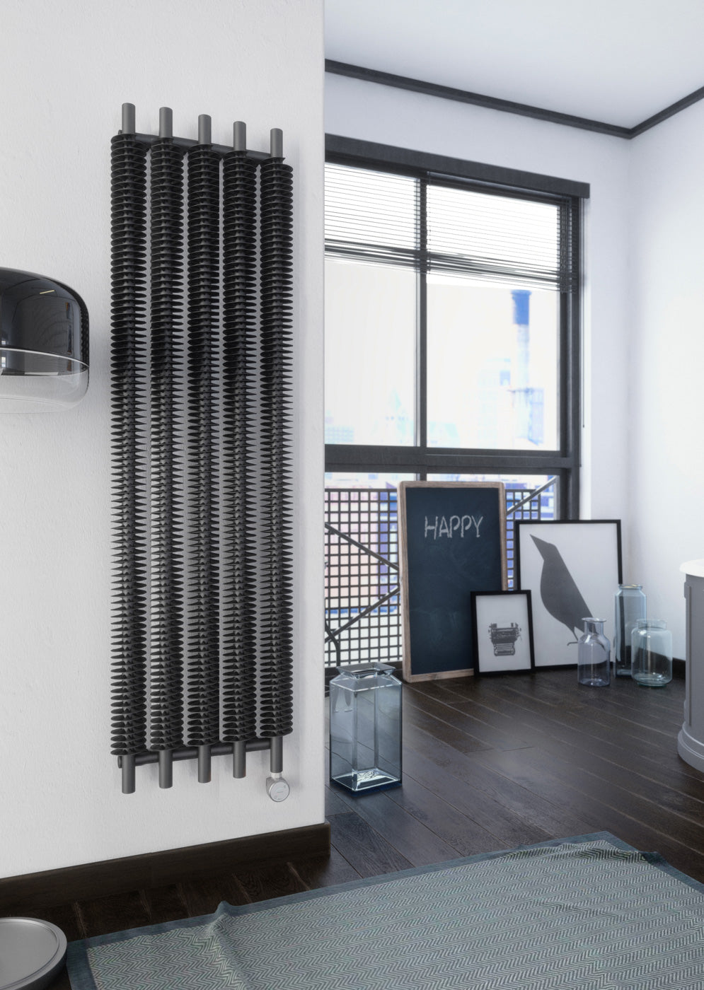 05_Terma-RIBBON-VE-_Bluetooth_-1800h-x-490w_mm_-1-Kw-Electric-Radiator_-Metallic-Grey