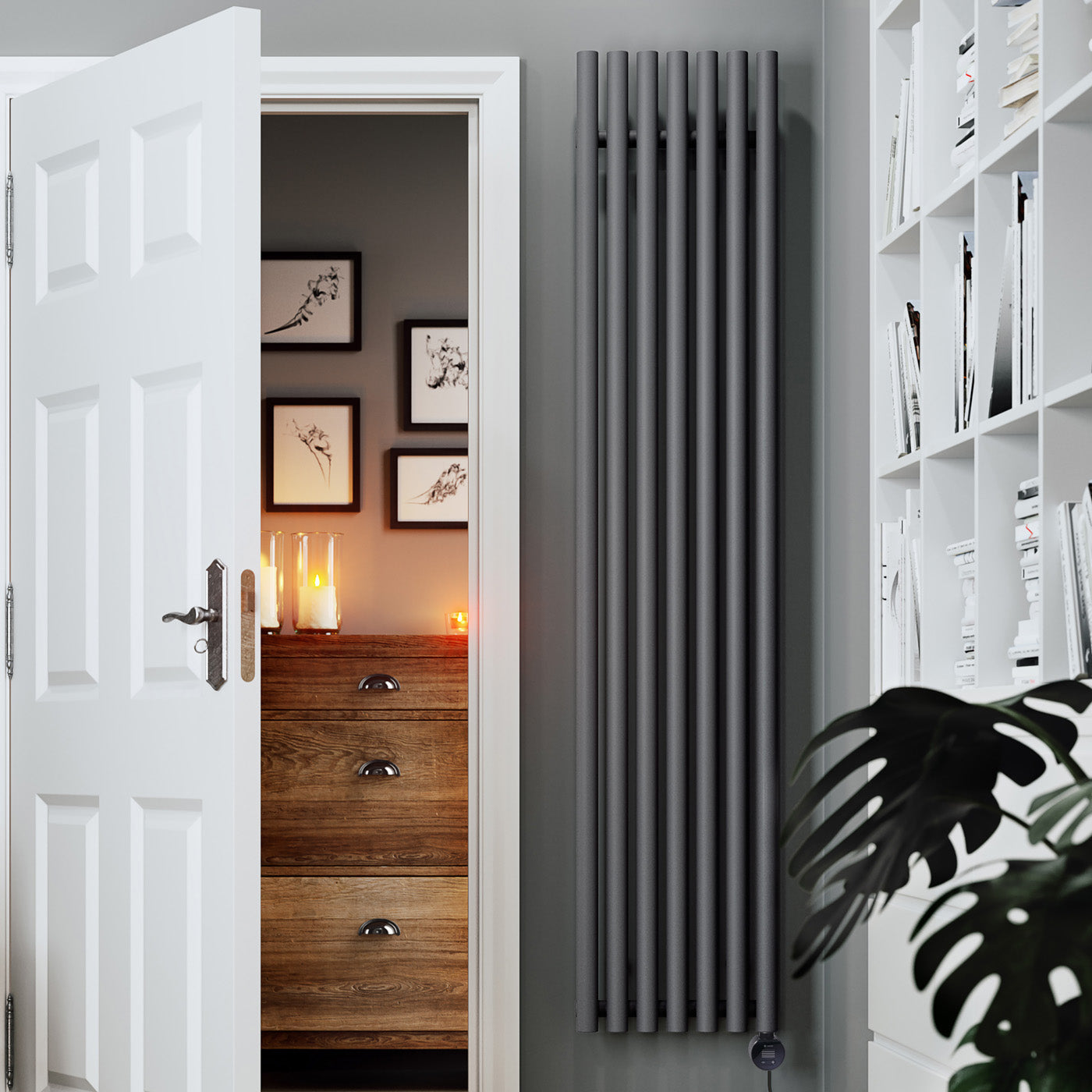 05_Terma-ROLO-ROOM-E-_Wi-Fi_-UK-plug_-1800h-x-370w_mm_-0.8-Kw-Electric-Radiator_-Modern-Grey