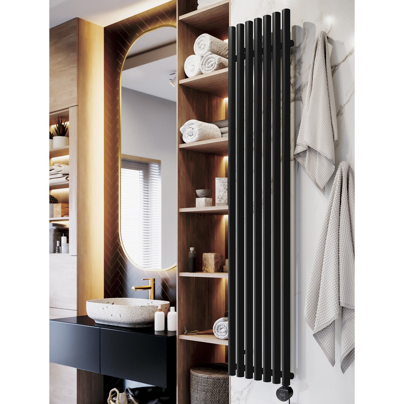 05_Terma-ROLO-ROOM-E-_Wi-Fi_-UK-plug_-1800h-x-370w_mm_-0.8-Kw-Electric-Radiator_-Textured-Heban-Black