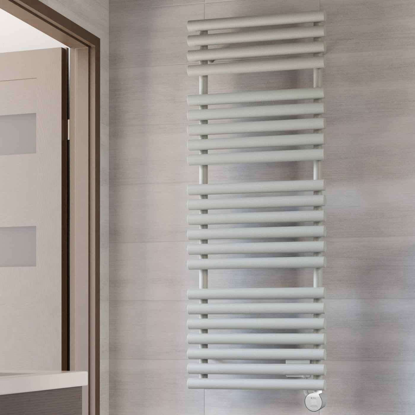 05_Terma-ROLO-TOWEL-_Wi-Fi_-15-28-deg._-1360h-x-520w_mm_-800w-Electric-Towel-Rail_-Textured-Salt-n-Pepper-Grey