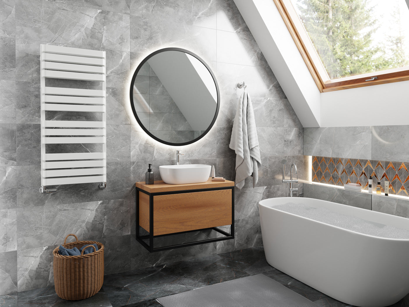 05_Terma-WARP-T-BOLD_-1110h-x-500w_mm_-2660-BTUs-Heated-Towel-Rail_-Soft-9016-_Matt-White