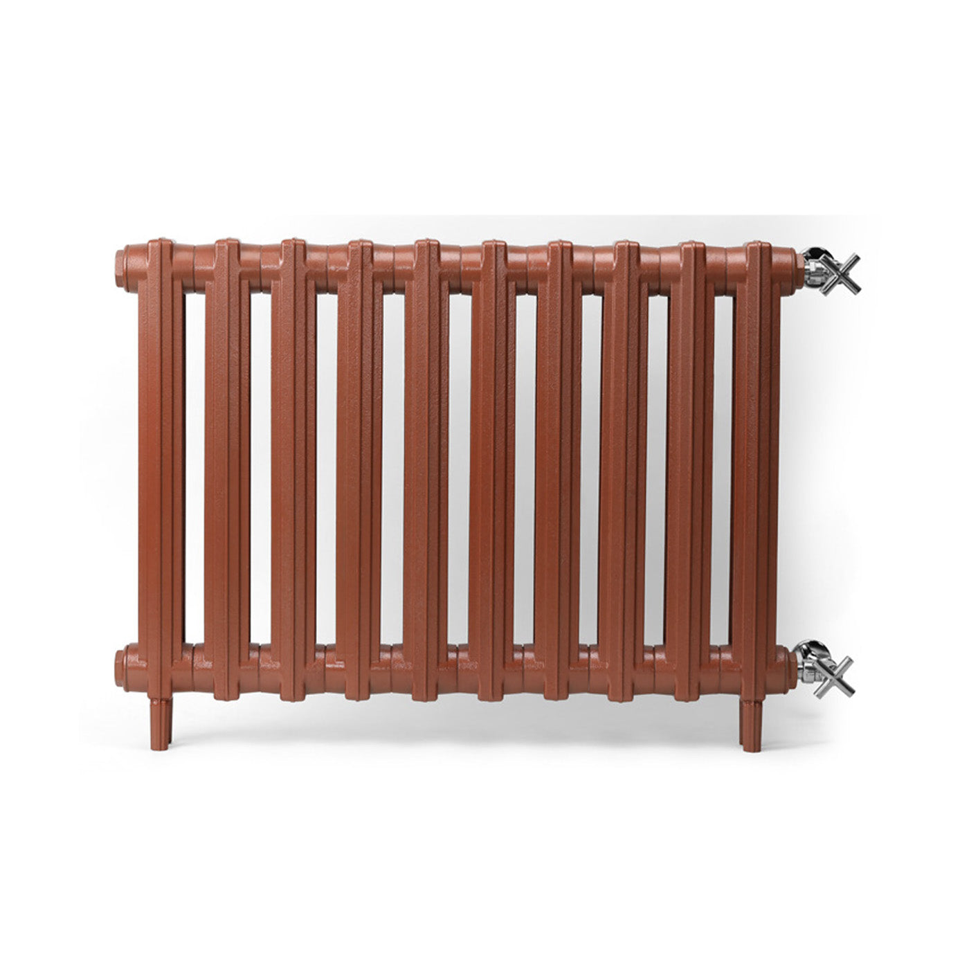 Terma BART, 640h x 852w(mm), 2479 BTUs, Cast Iron Radiator, 8 sections, Autumn