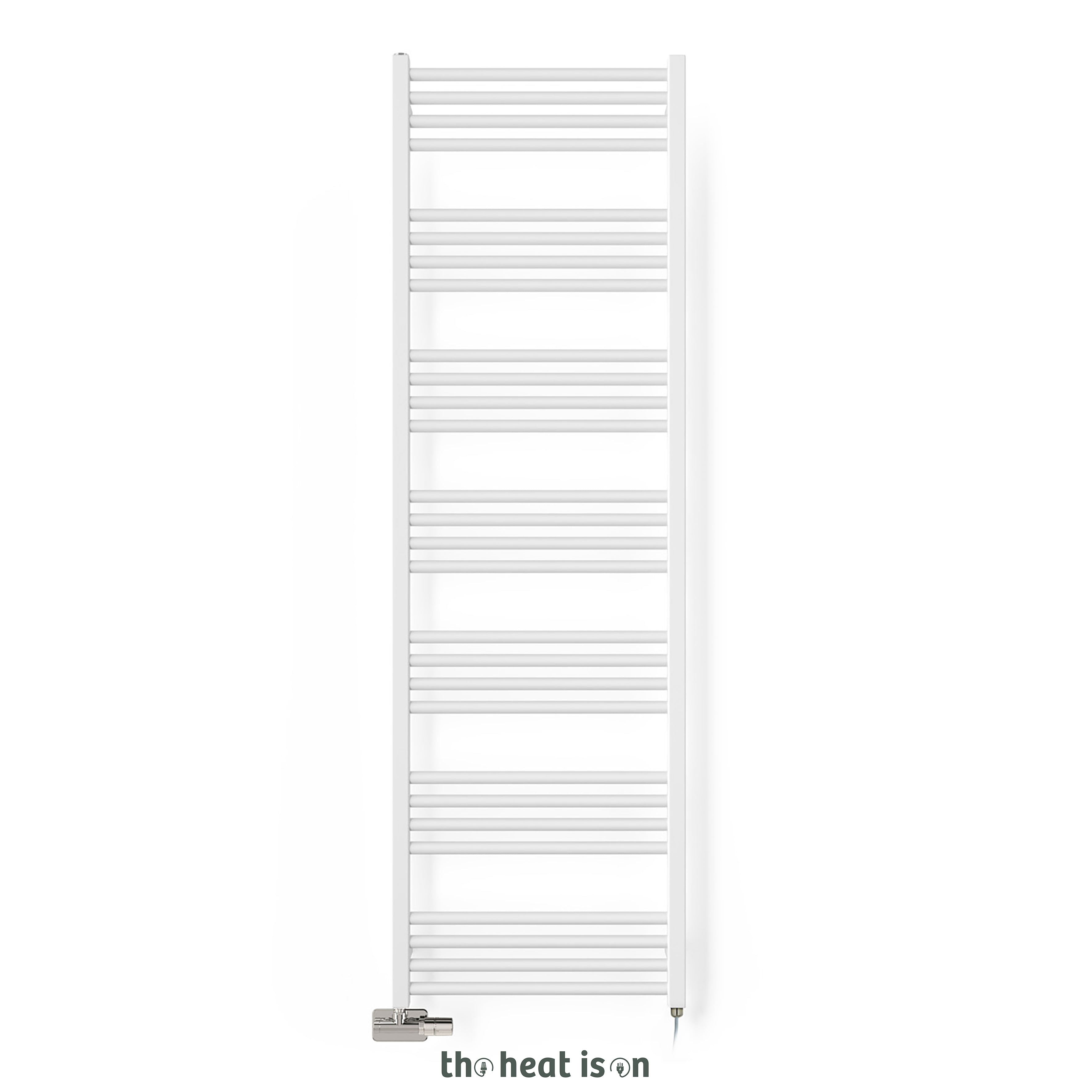 05_terma-fiona-dual-fuel-towel-rail_-1620h-x-500w_mm_-2351-btus_-800w_-super-matt-soft-ral-9016-_with-unico-dual-fuel-valve-in-chrome-_-sim-element_-one-set-temp-65oc
