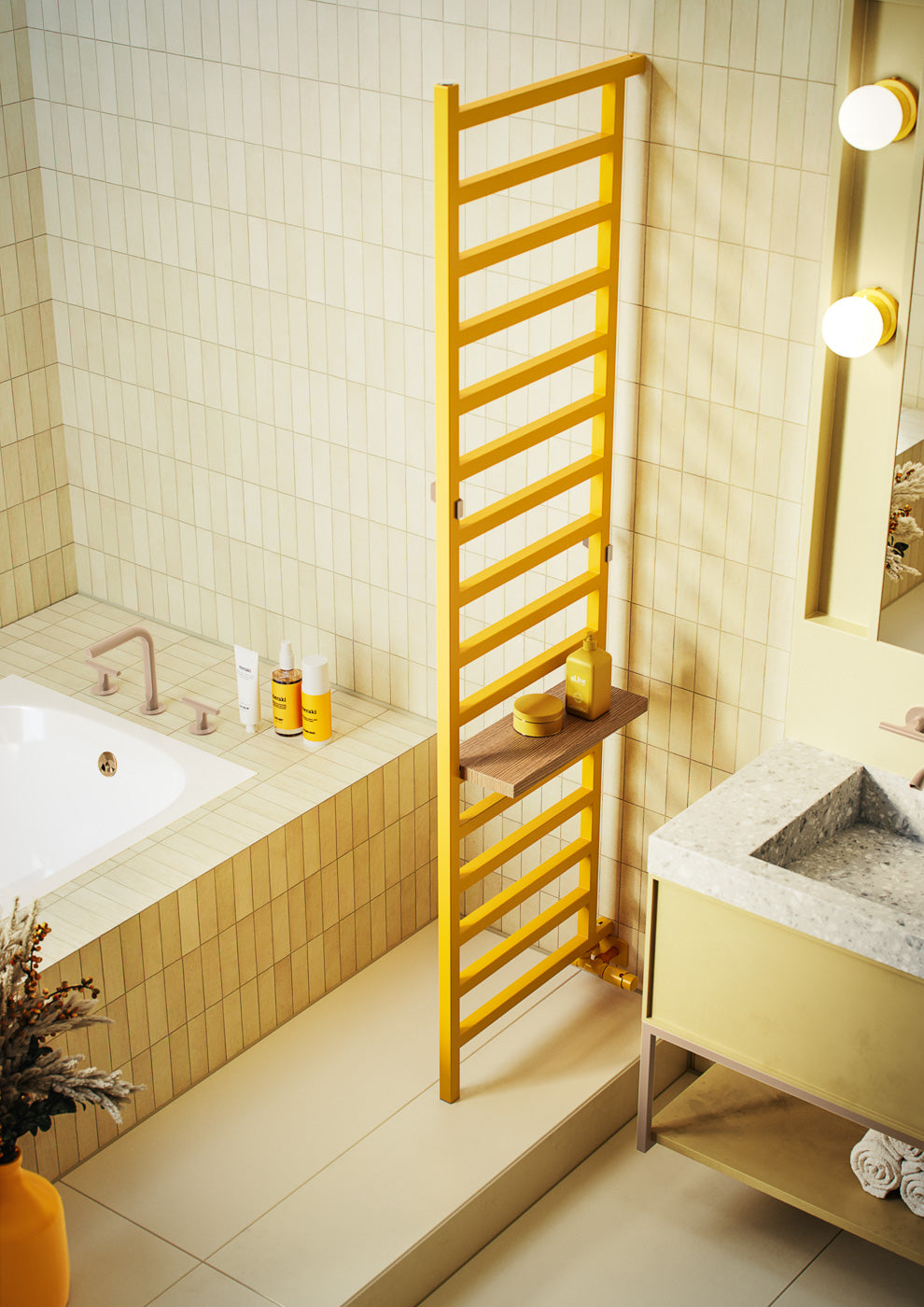 05_terma-simple-dw_-1995h-x-500w_mm_-2412-btus-heated-towel-rail_-ral-1003-matt-signal-yellow