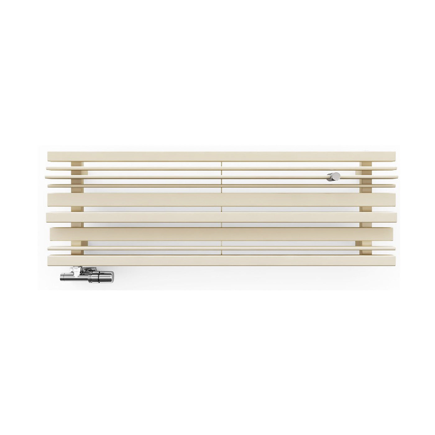 Terma SHERWOOD H, 330h x 1000w(mm), 1462 BTUs, Horizontal Designer Radiator, RAL 1014 Matt Ivory Cream